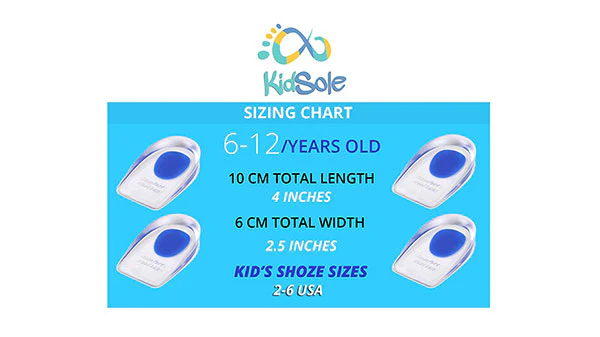 2 Pairs of Lightweight Gel Heel Cups - Image 3