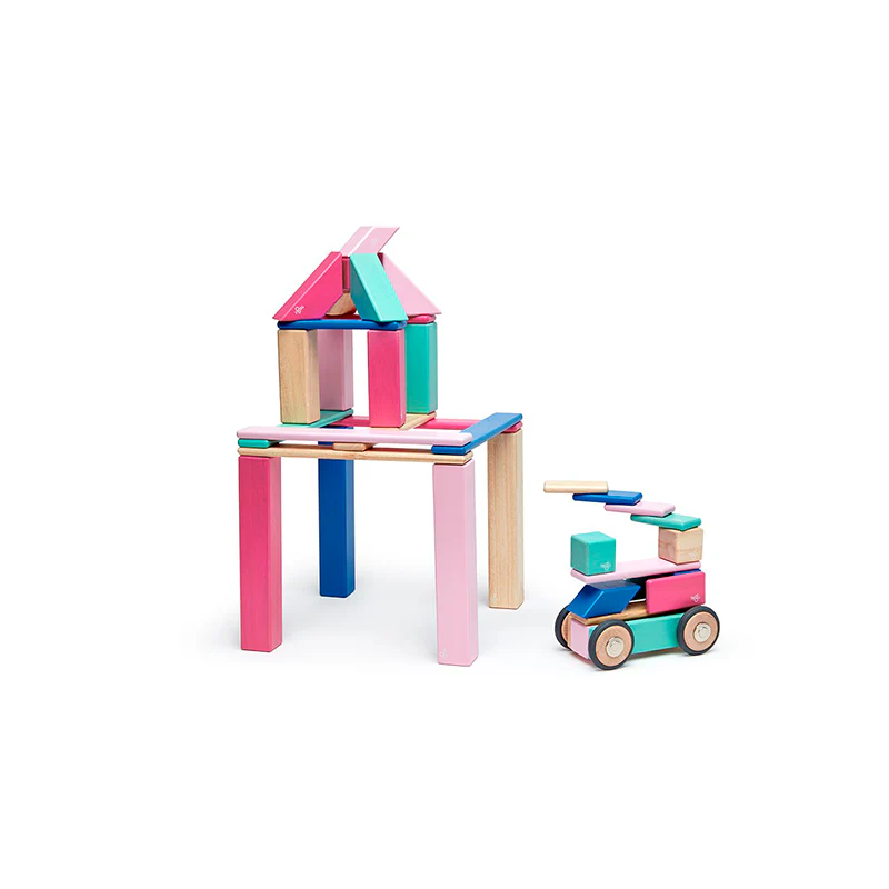 42-Piece Set Magnetic Wooden Blocks Tegu Classics - Image 9