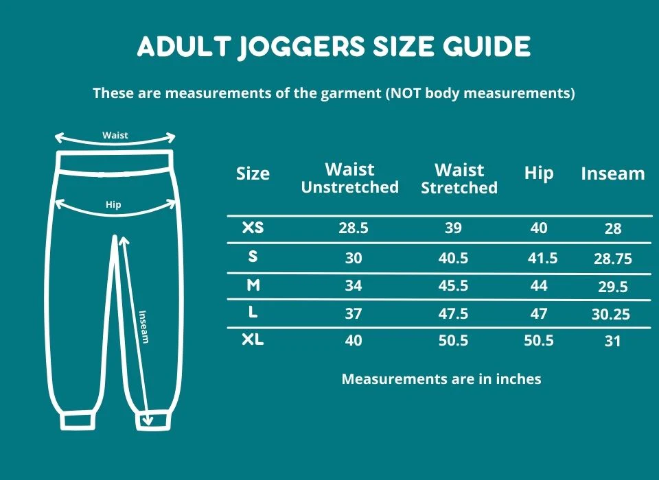 Adult Sensory Friendly Fidget Joggers - Image 5