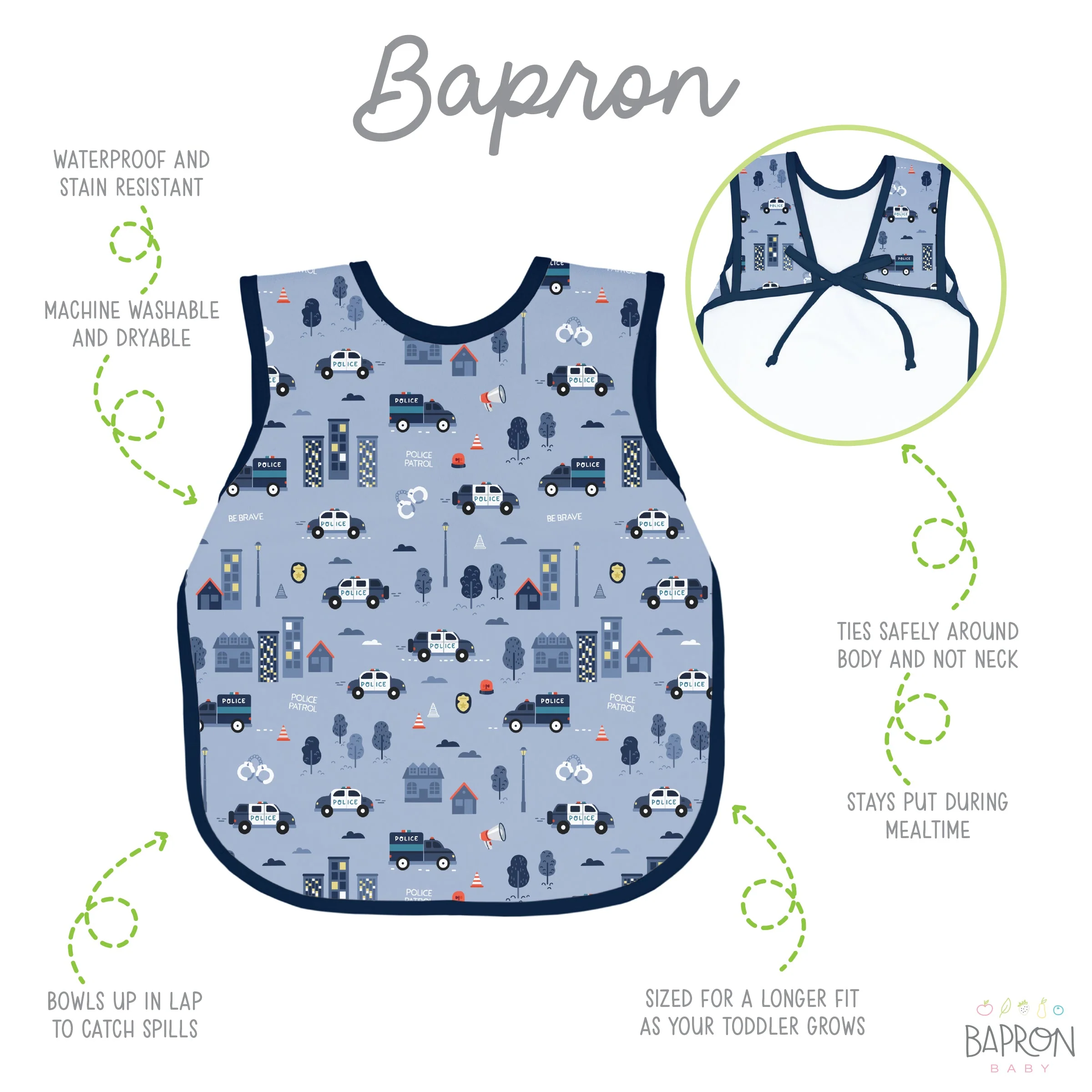Be Brave - Police Patrol Bapron - Image 2