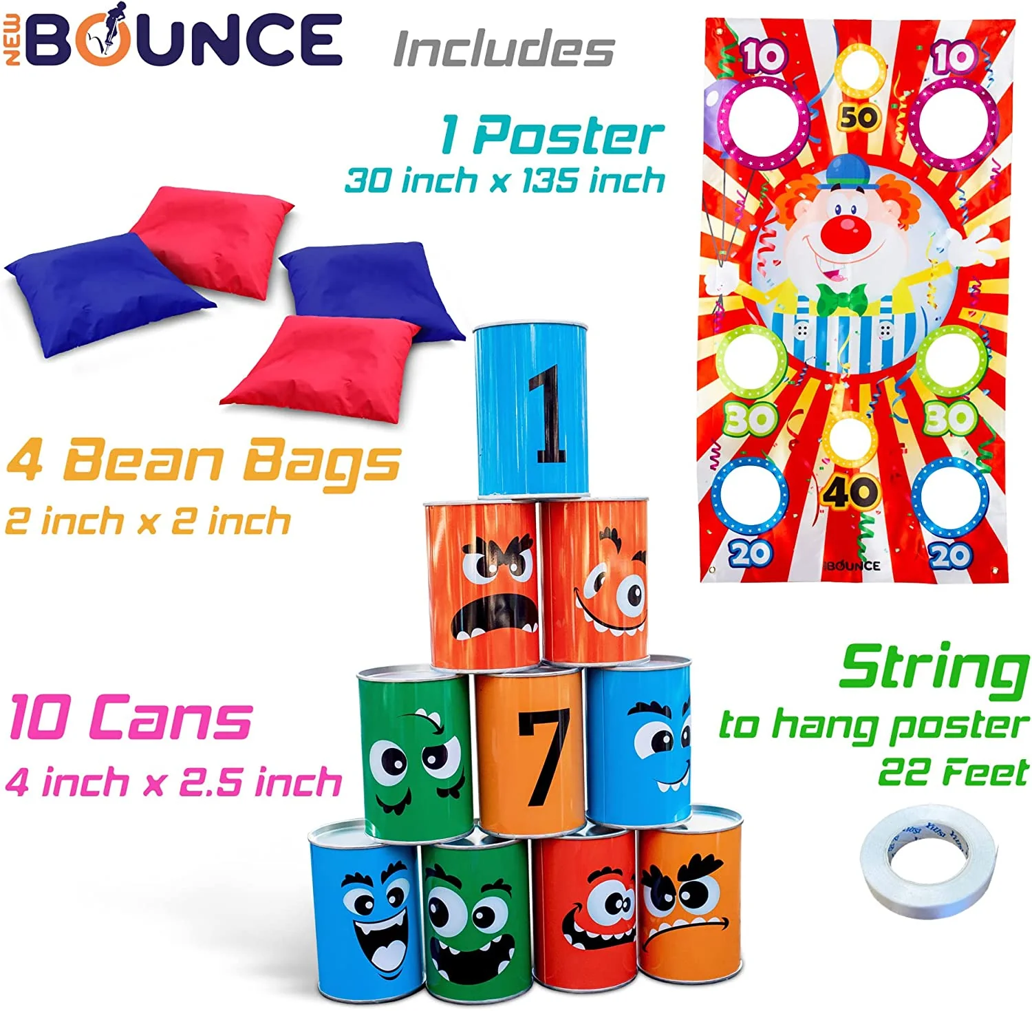 Bean Bag Can Toss Games - Image 3