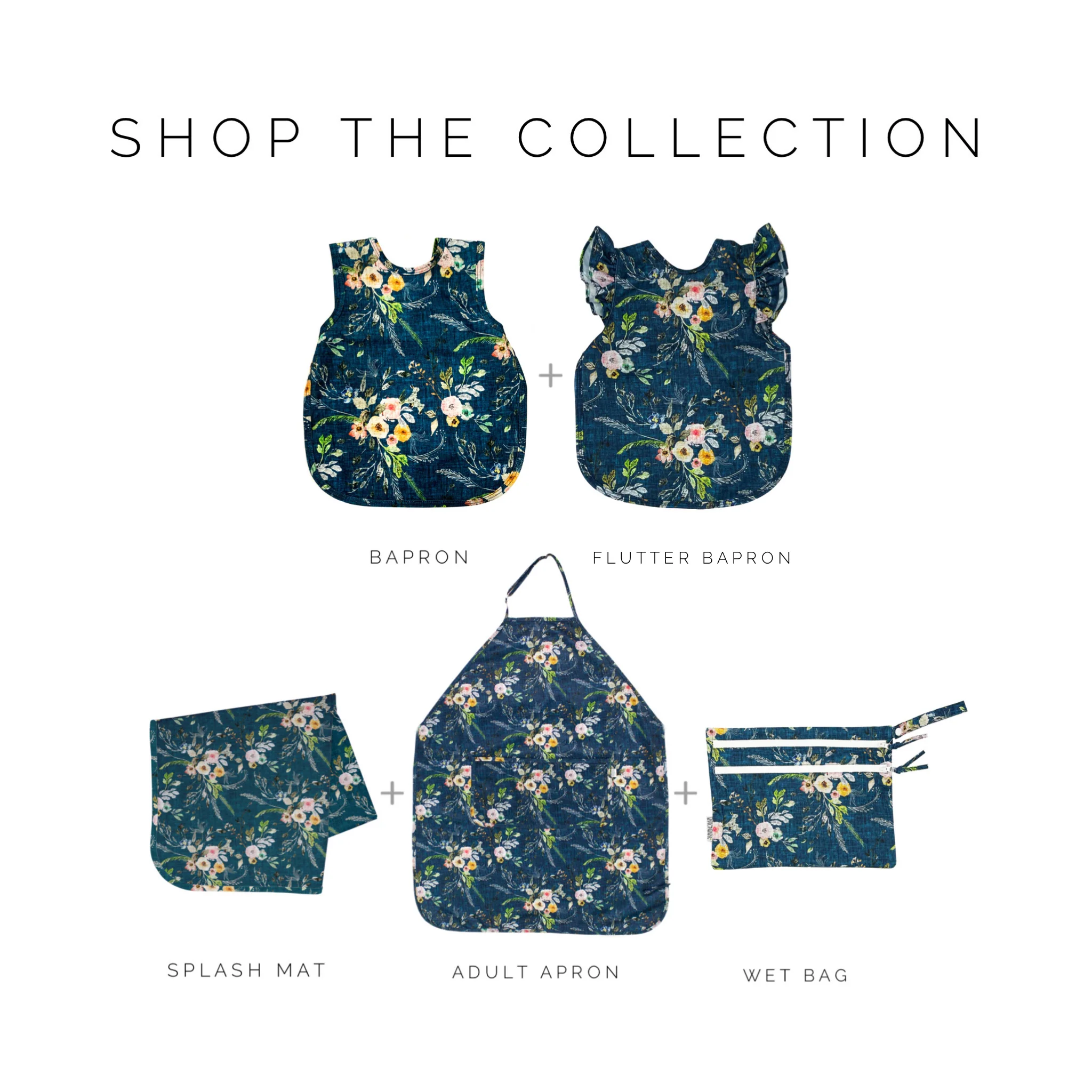 Boho Floral Flutter Bapron - Image 7