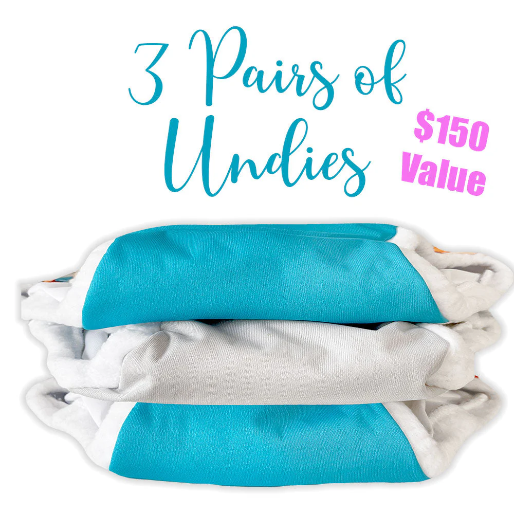 Brain Training Bedwetting Pants 3-Pack - Image 5