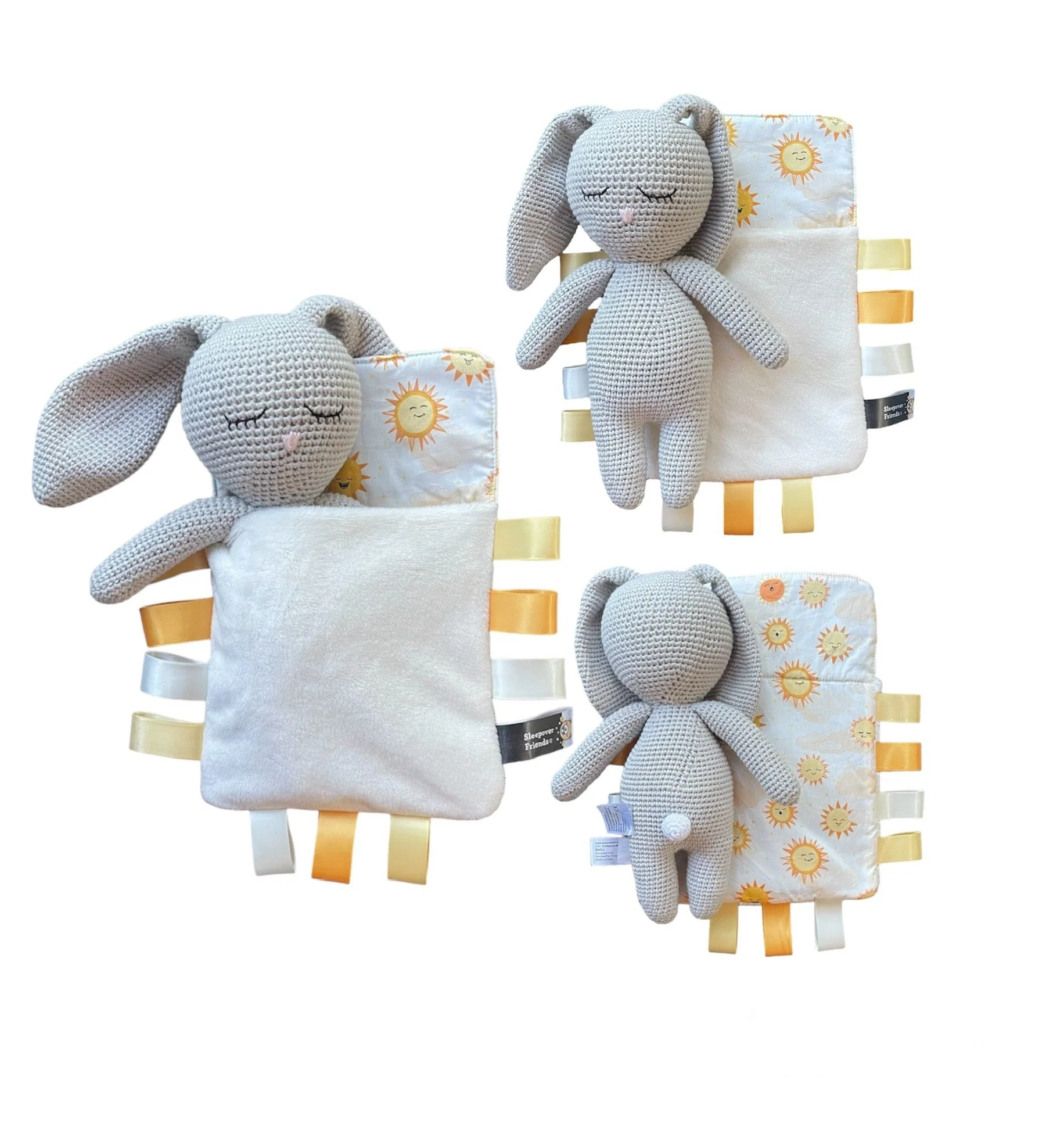 Bunny in Nap time sleeping bag with morning checklist - Image 6