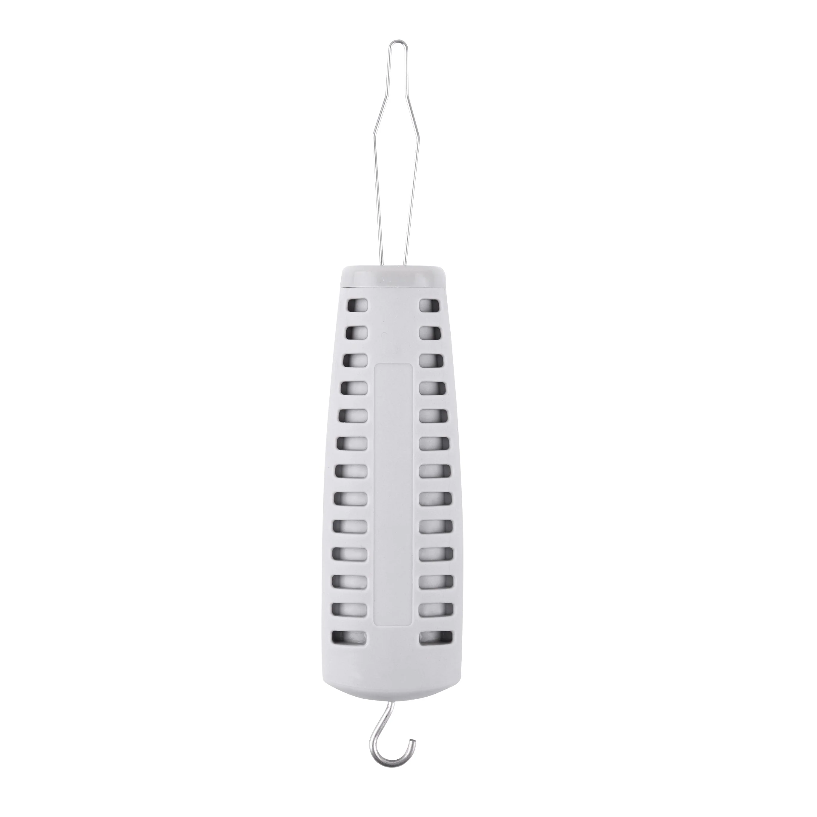 Button Hook (Universal) Wire Loop Pull Through | Shirt, Dress, Collar | Non-Slip, Ribbed Grip for Seniors, Arthritis Sufferers | Wide Gripper, Puller Dressing Aid - Gray - Image 3