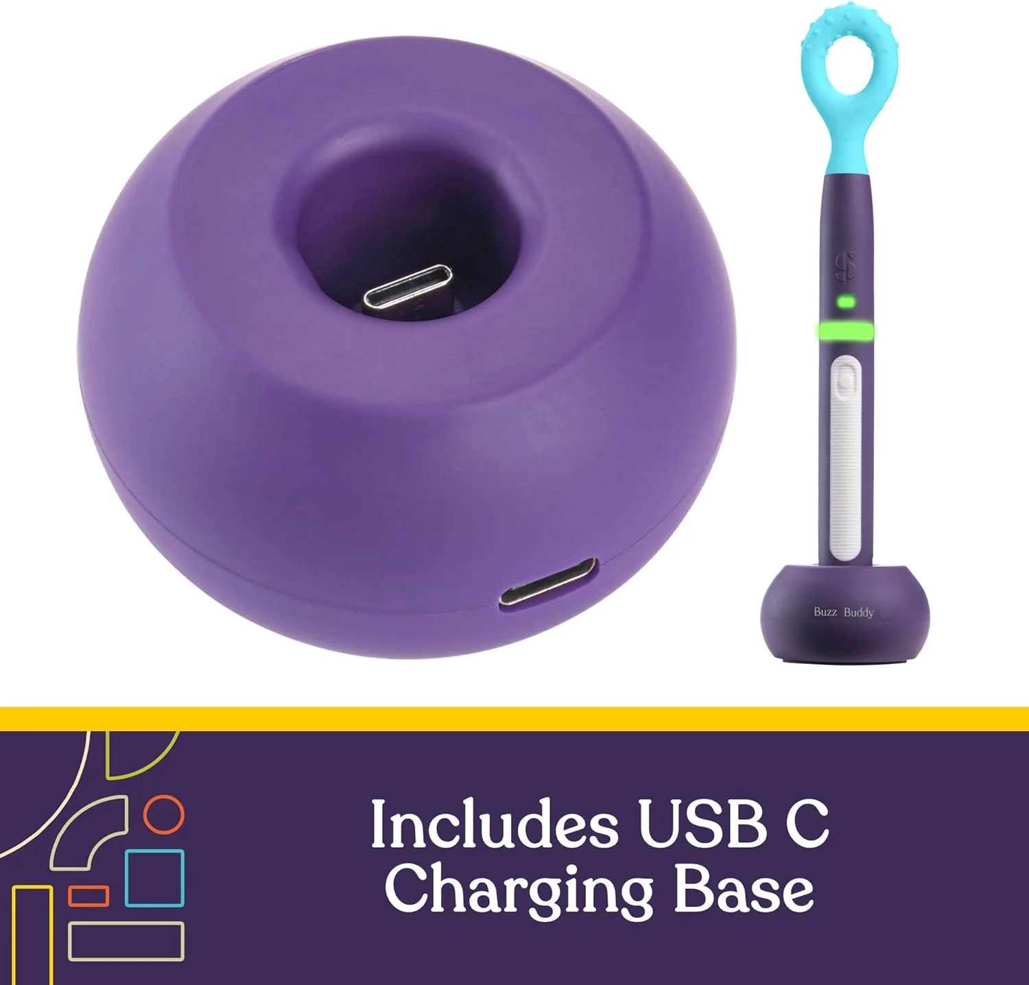 BUZZ BUDDY™ Rechargeable Oral Stimulation Kit (12 Tips Included) - Image 7