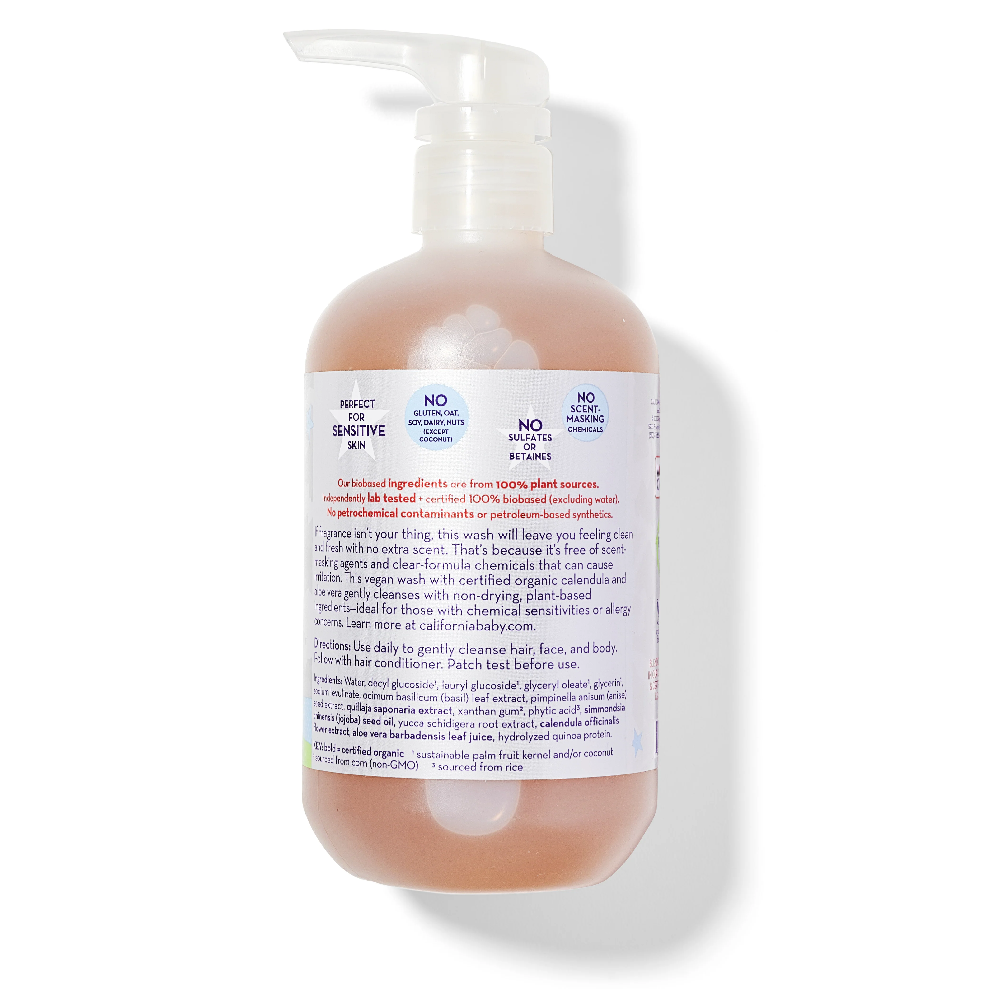 California Kids® #supersensitive™ Shampoo & Bodywash - Image 3