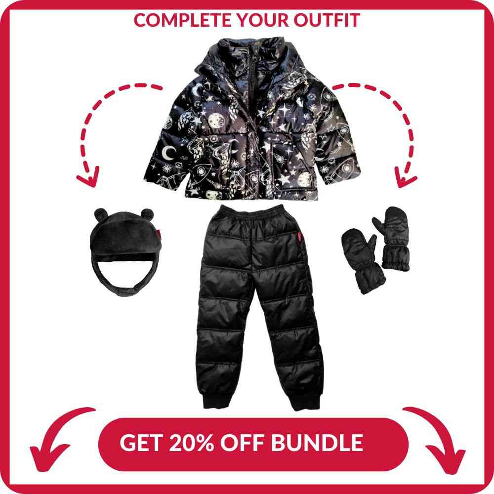 Car Seat Coat | The Road Coat Vegan - Rocketship Print - Image 9
