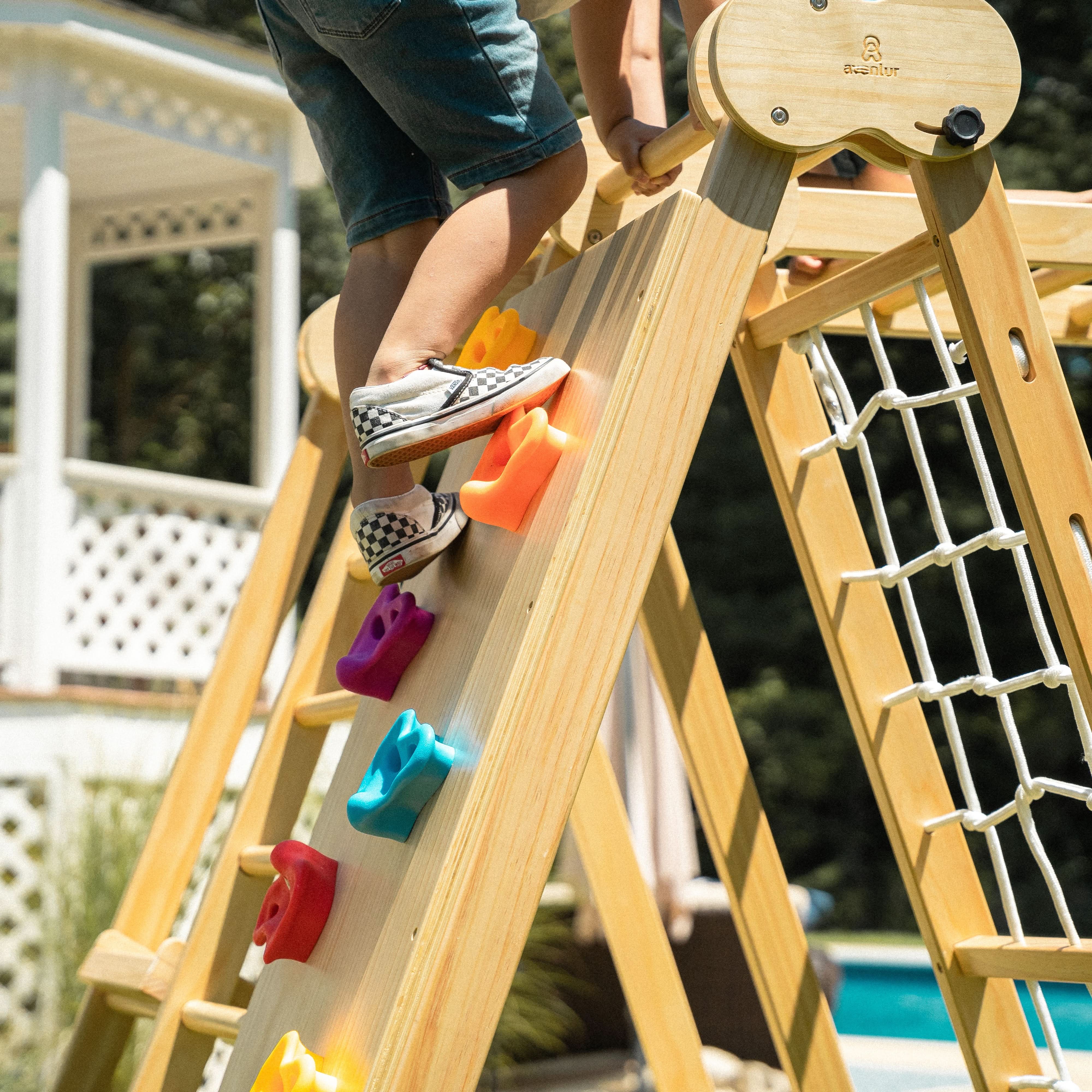 Chestnut - 8-in-1 Jungle Gym for Toddlers - Image 18