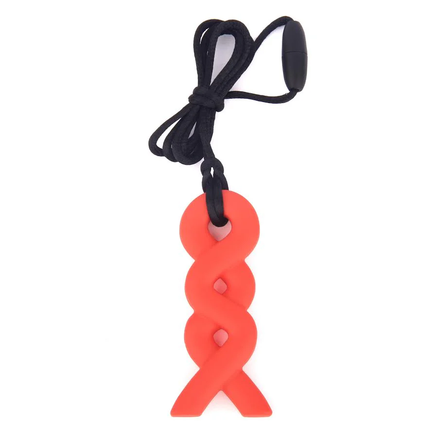 Chewy Silicone Twisty Pendant - Image 3