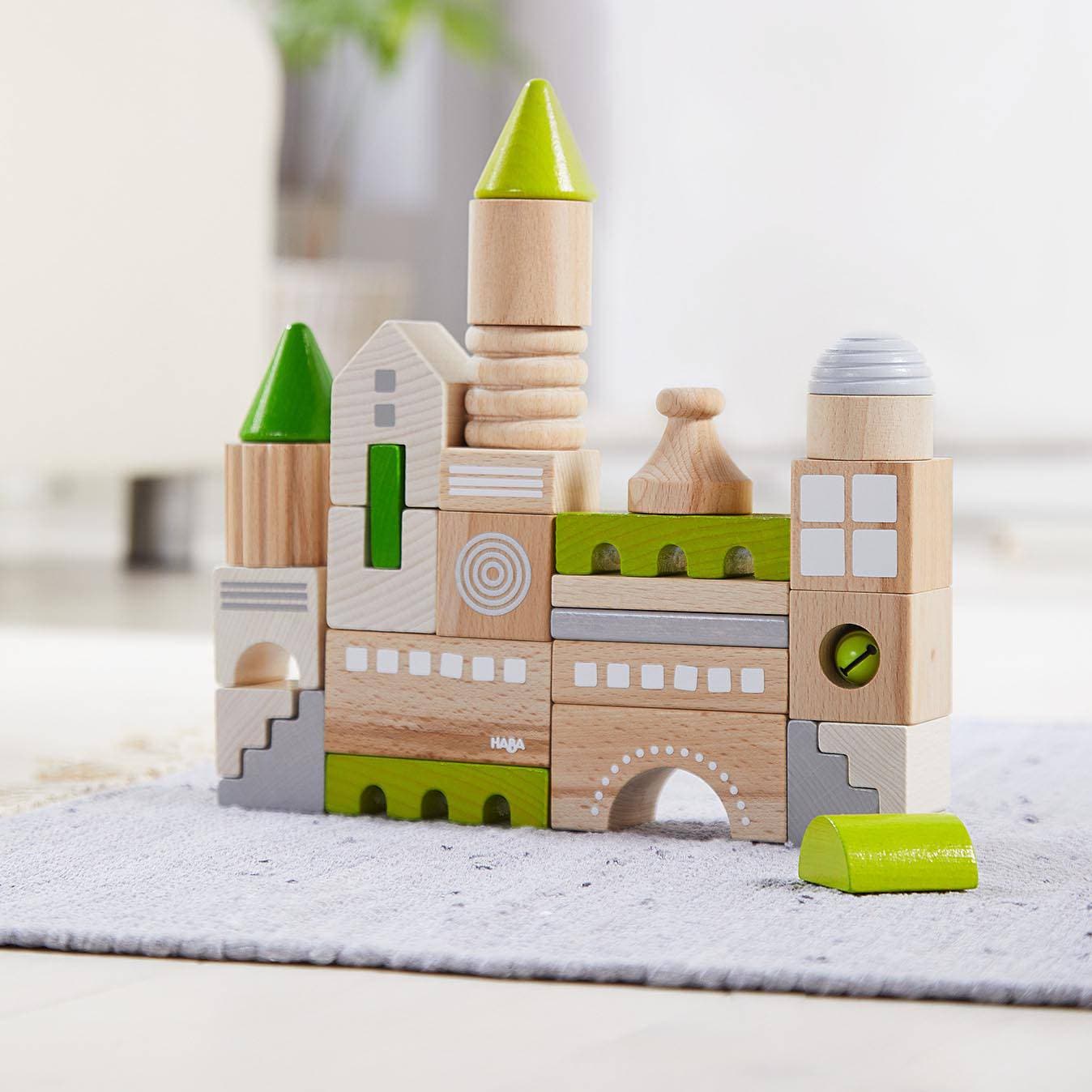 Coburg 28 Piece Wooden Building Blocks - Image 8