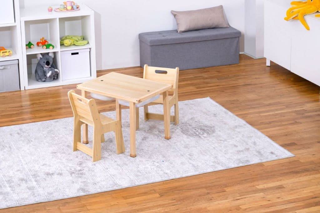 Cordia Wooden Kids Activity Table & Chair Set – Montessori-Inspired Desk for Play & Learning - Image 18