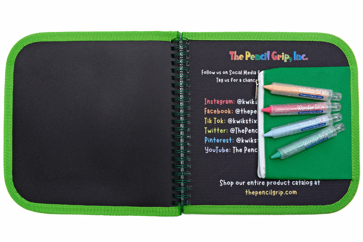 Daily Doodler Reusable Activity Book- Travel Cover, Includes 4 Wonder Stix - Image 6
