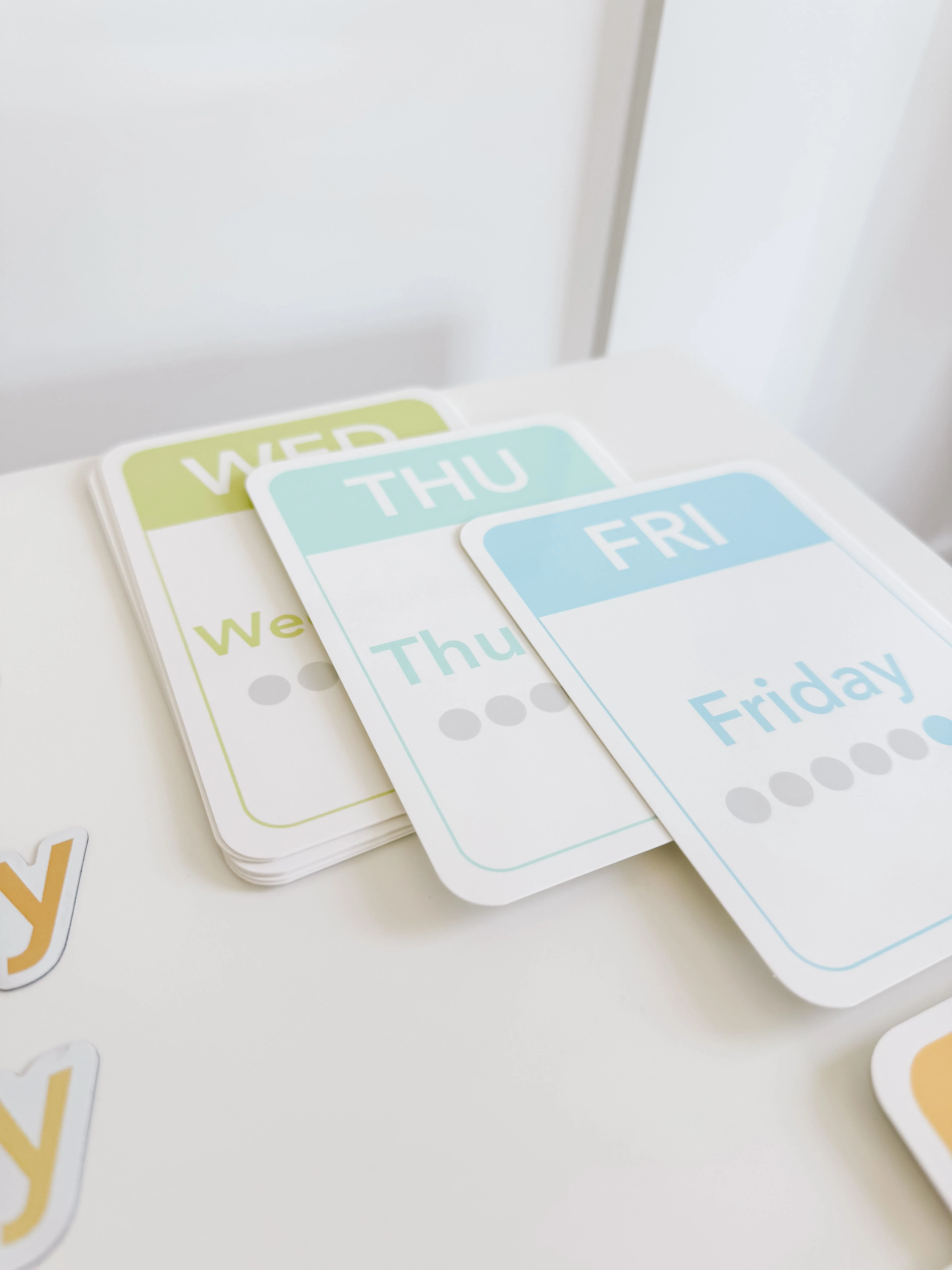Days, Months, Seasons Flashcards and Magnets - Image 4