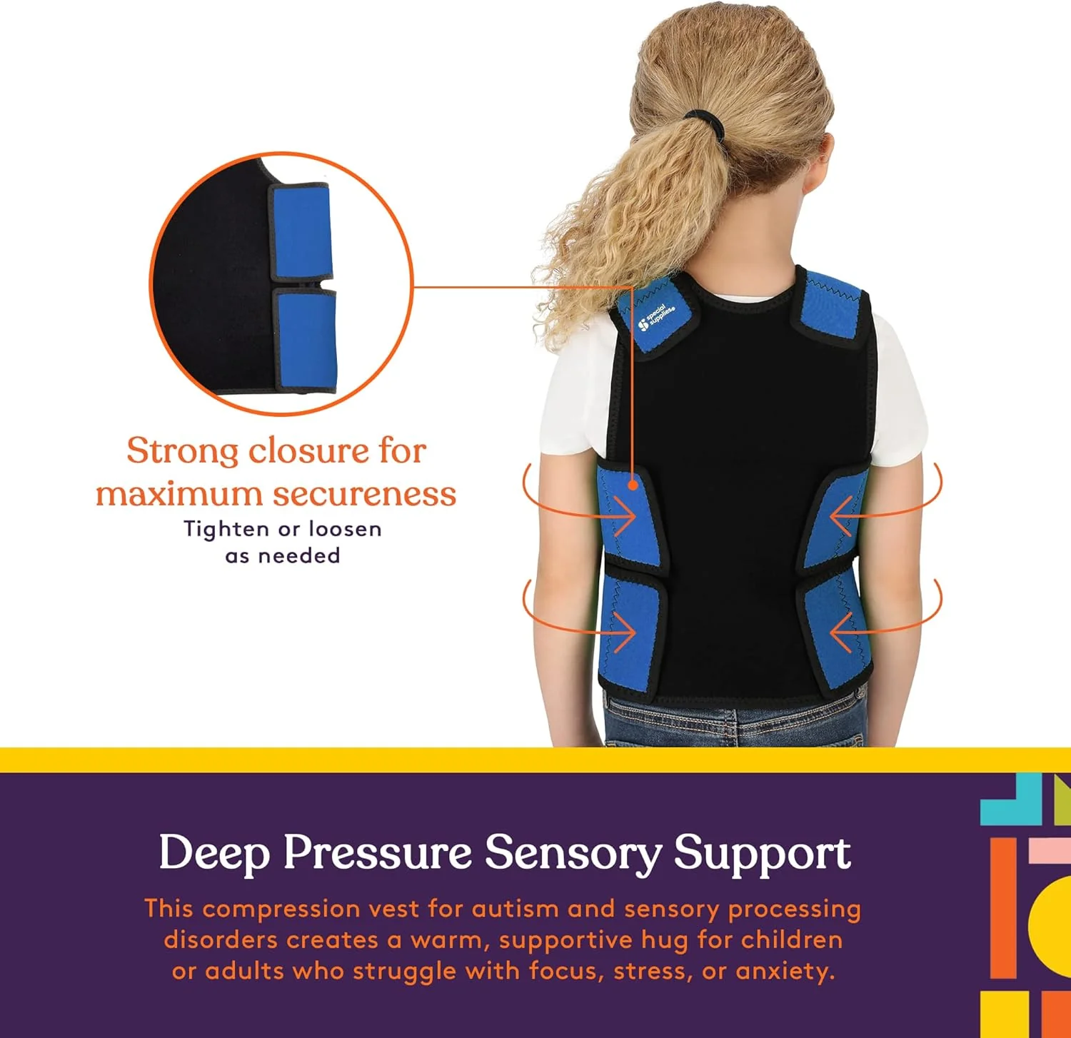 Deep Pressure Sensory Compression Vest - Image 6