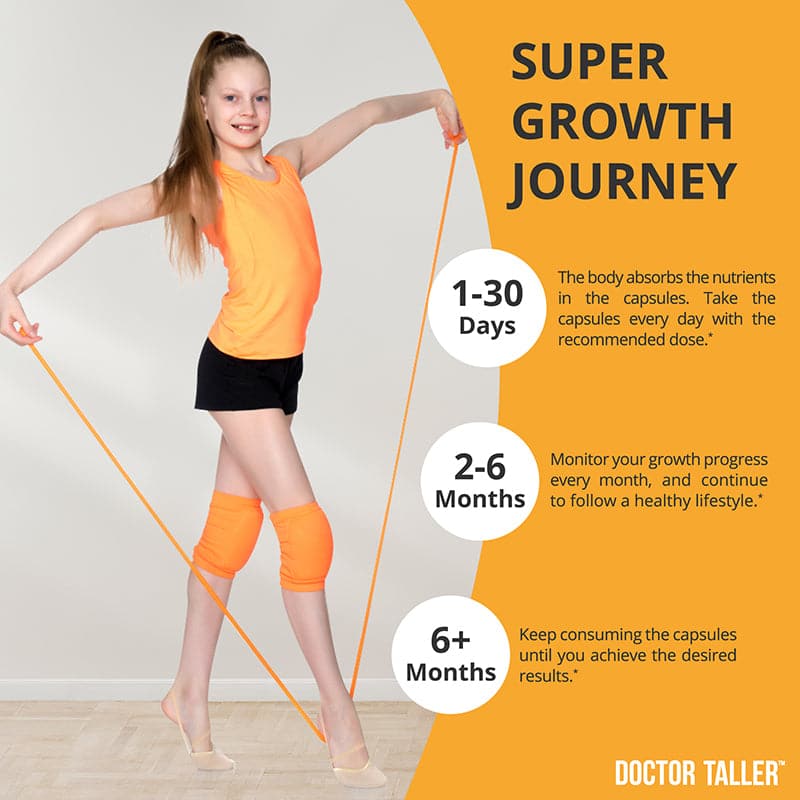 Doctor Taller, For Children (8+) & Teens, 60 Vegan Capsules - Image 5