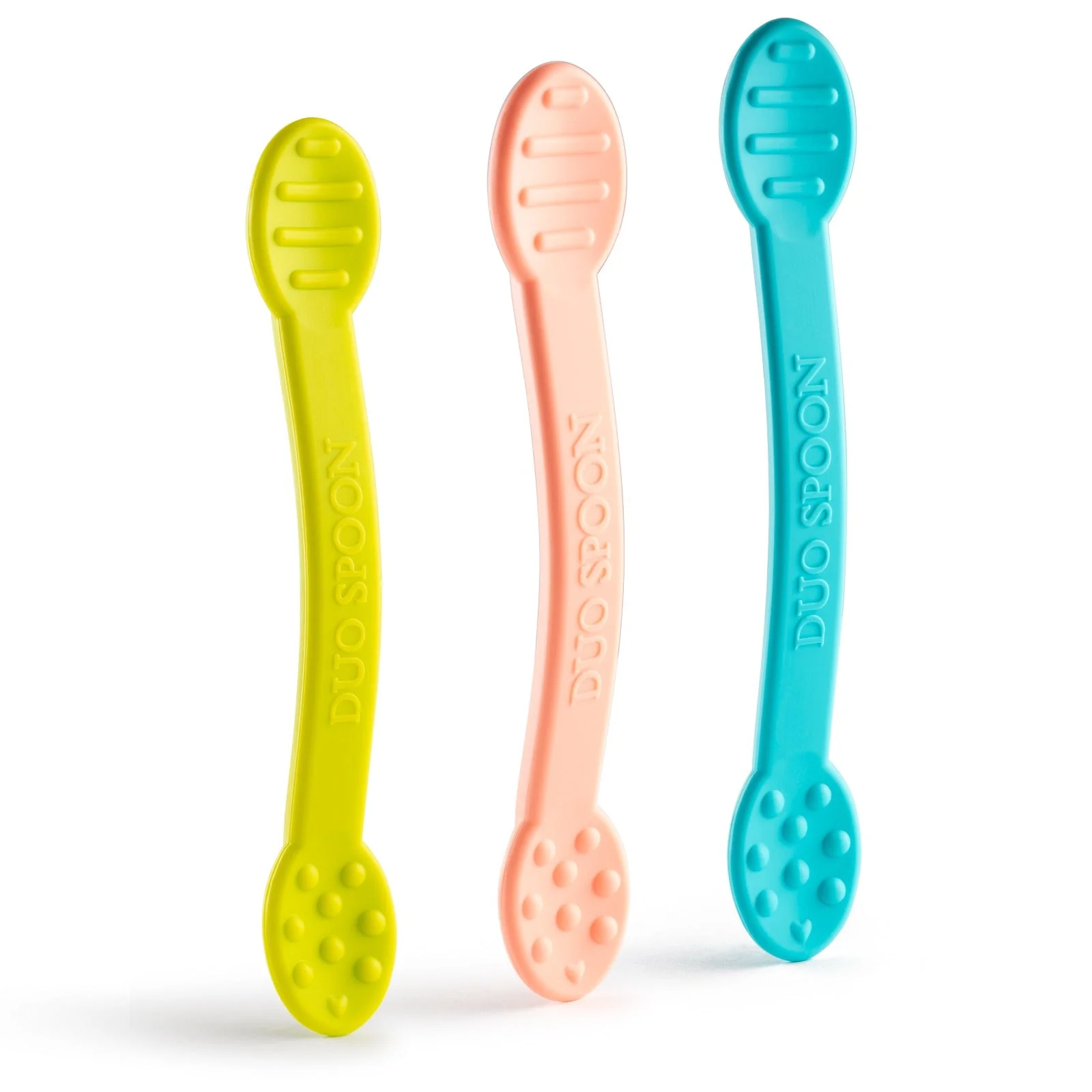 Duo Spoon 3-Pack - Light Pink, Light Blue, Light Green - Image 9