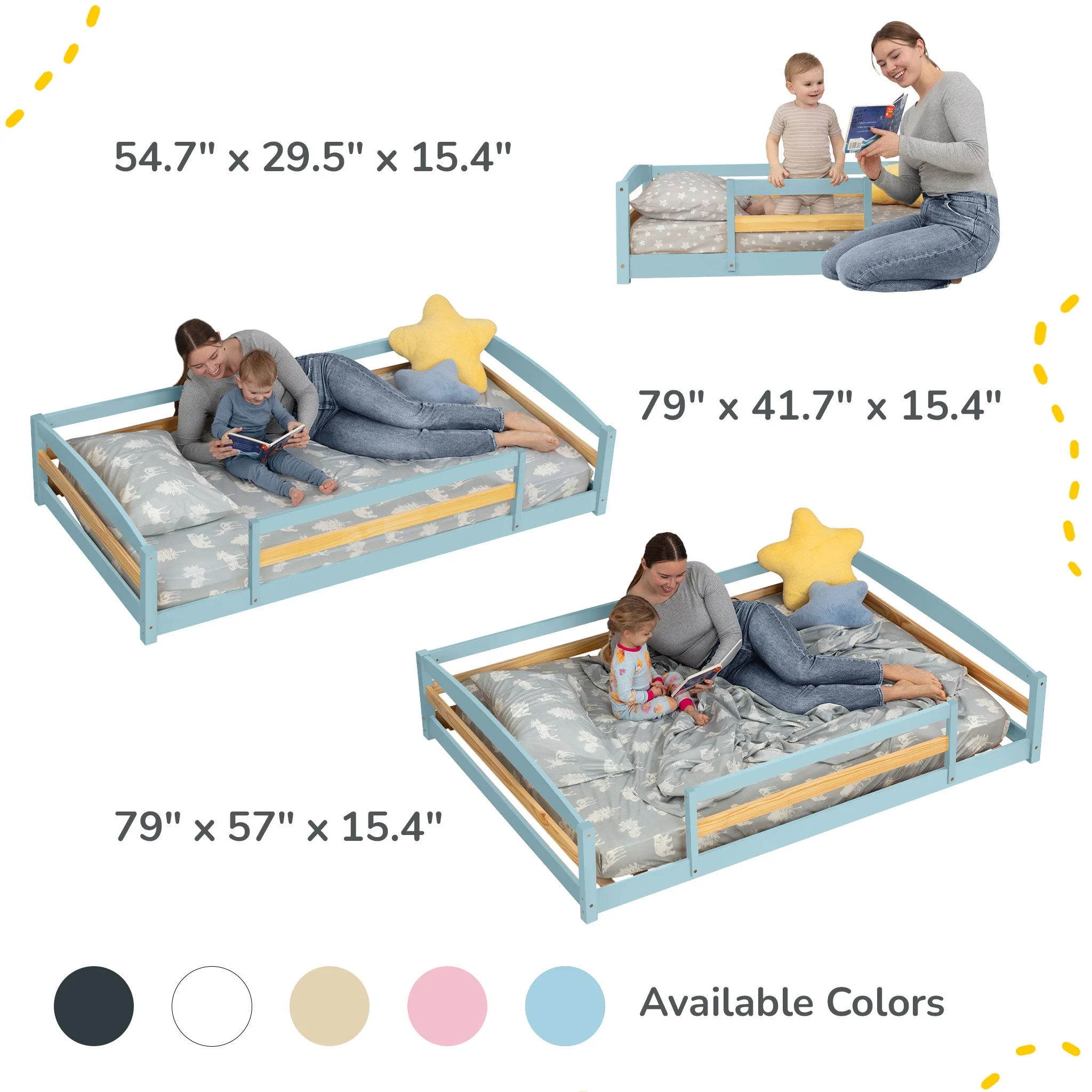 Floor Bed - Crib Size - Image 22