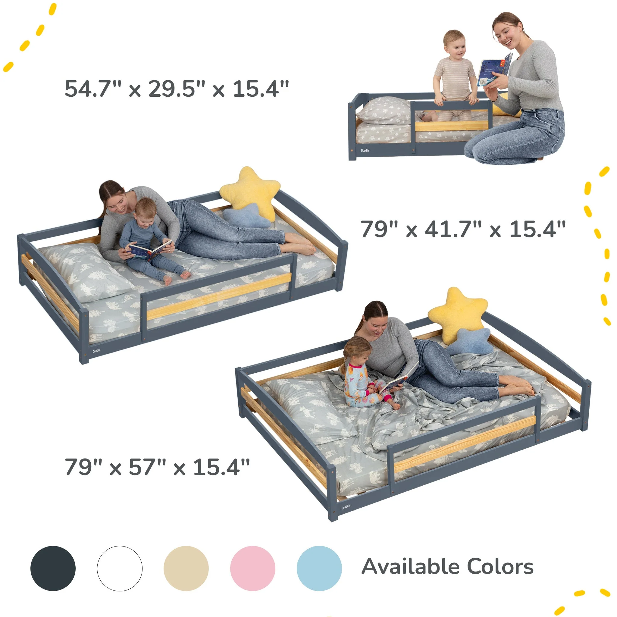 Floor Bed - Crib Size - Image 23