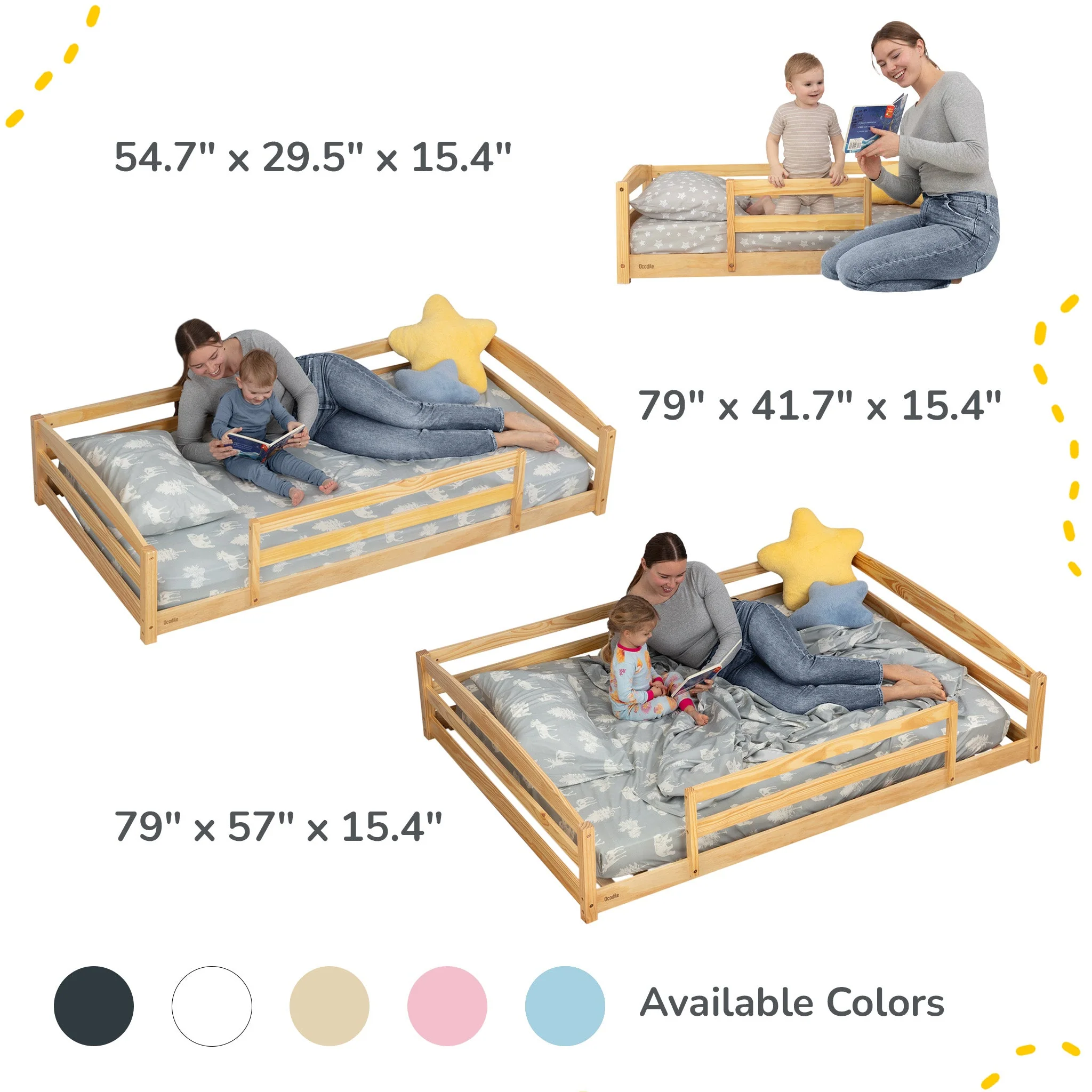 Floor Bed - Crib Size - Image 25