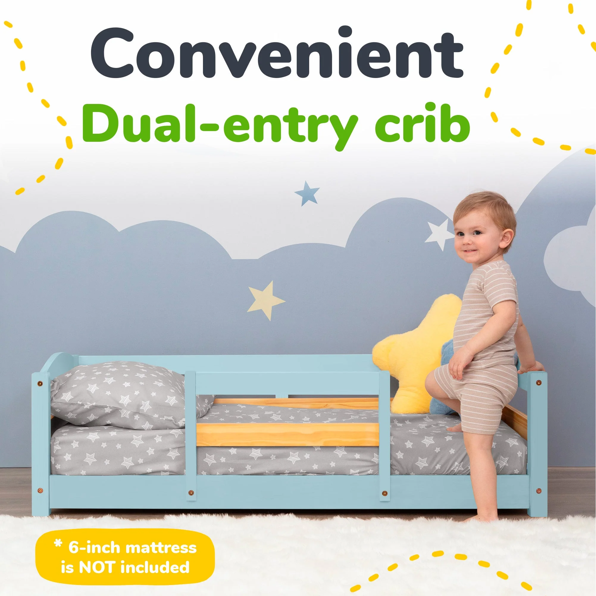 Floor Bed - Crib Size - Image 26
