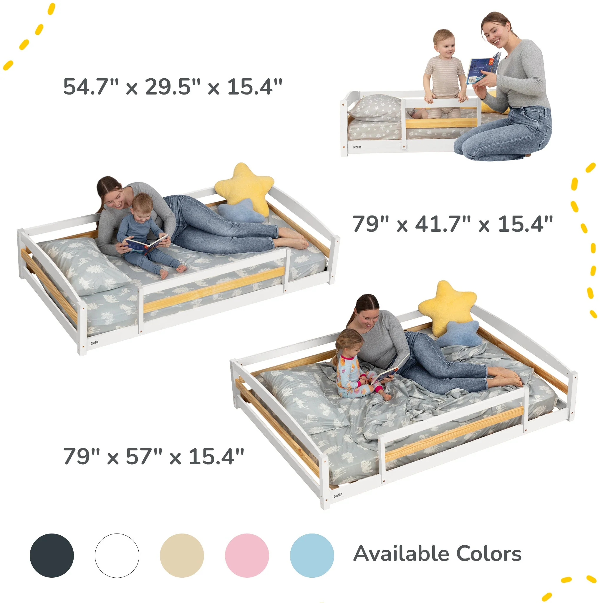Floor Bed - Crib Size - Image 27