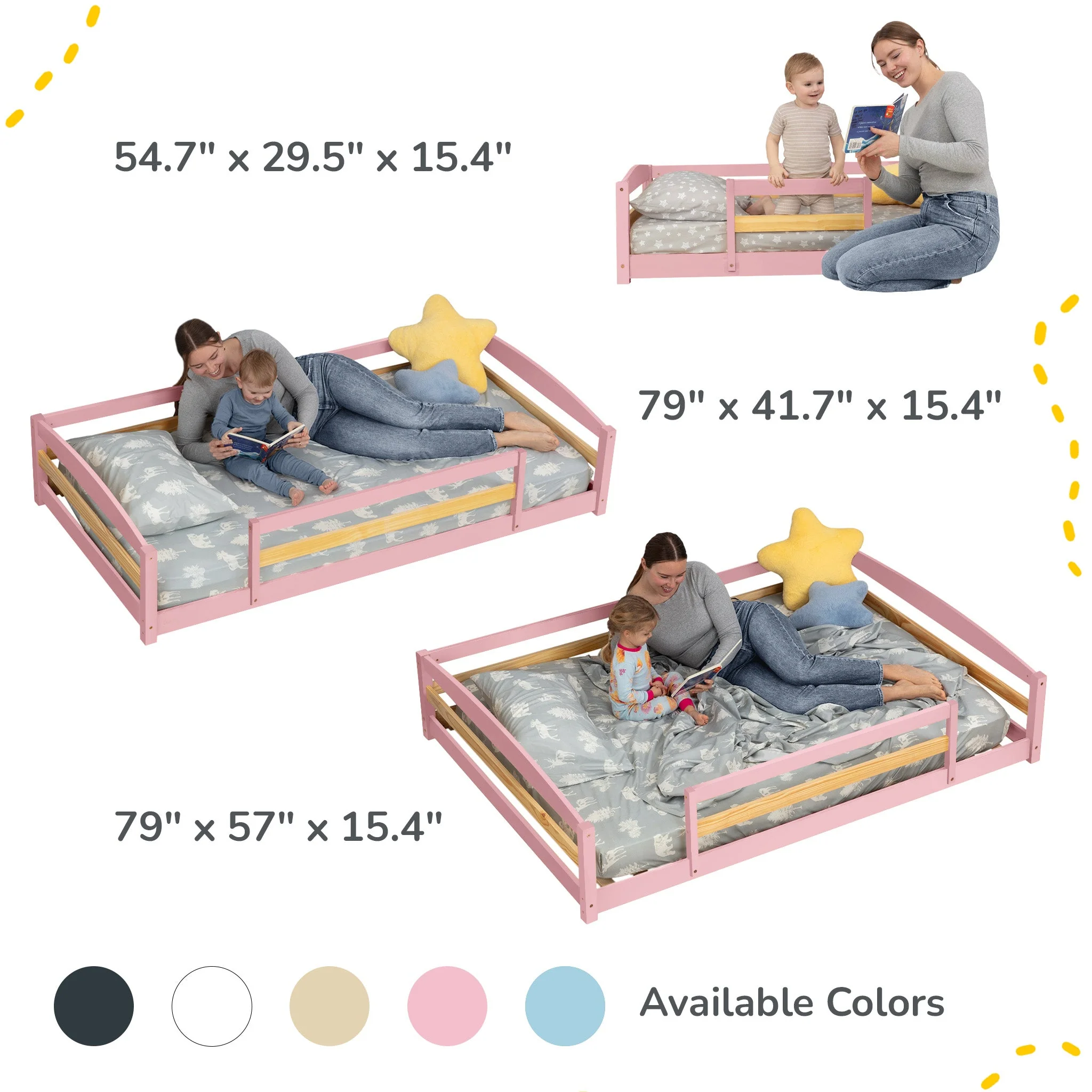 Floor Bed - Crib Size - Image 28