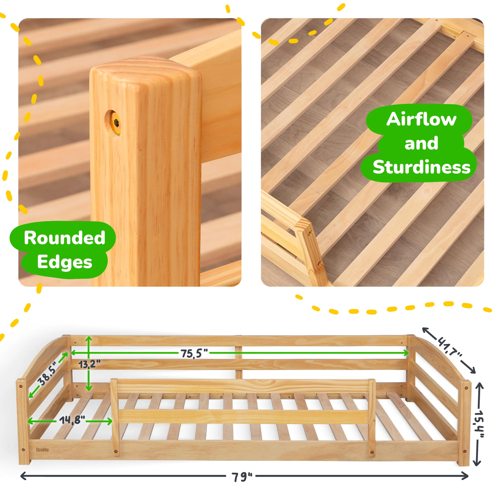 Floor Bed - Twin Size - Image 20