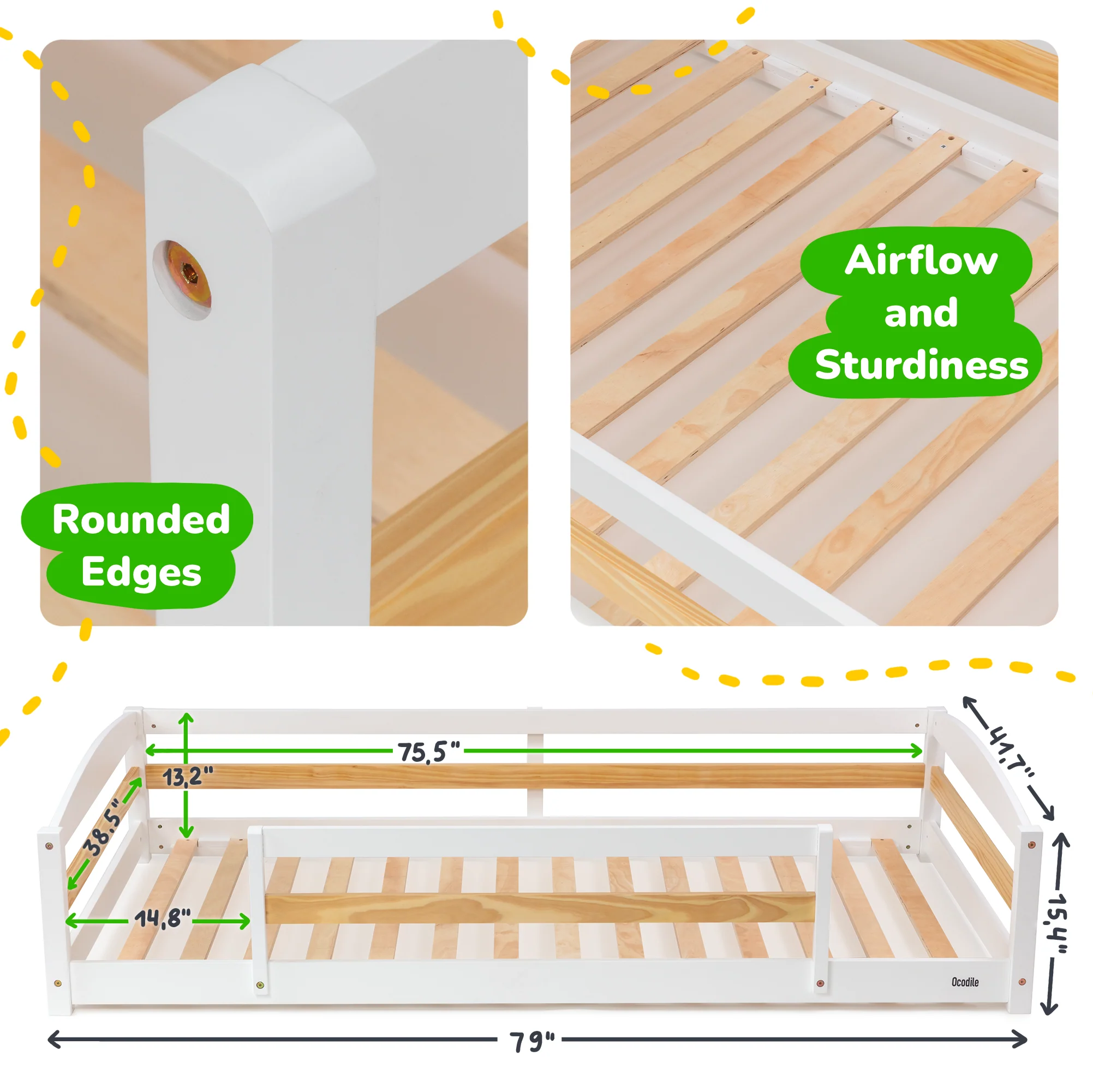 Floor Bed - Twin Size - Image 8