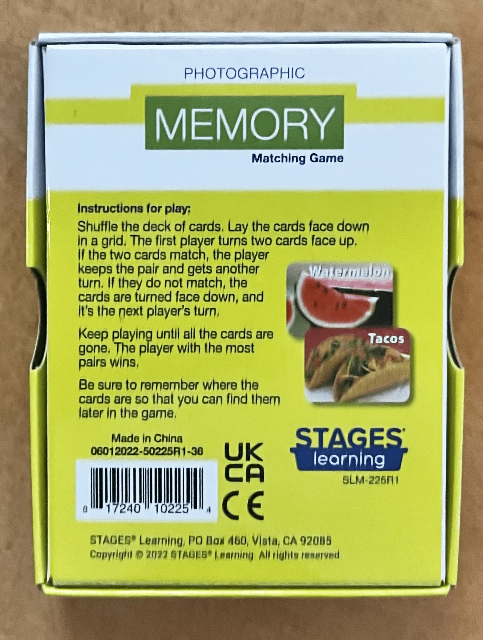 Foods Memory Game - Image 4