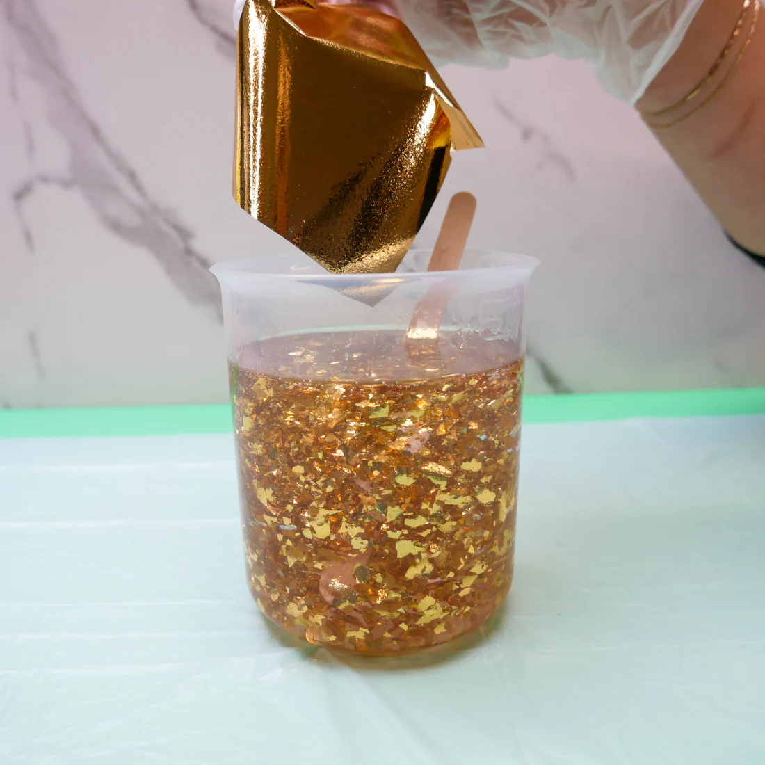 Gold Leaf Resin Tray Kit - Image 5
