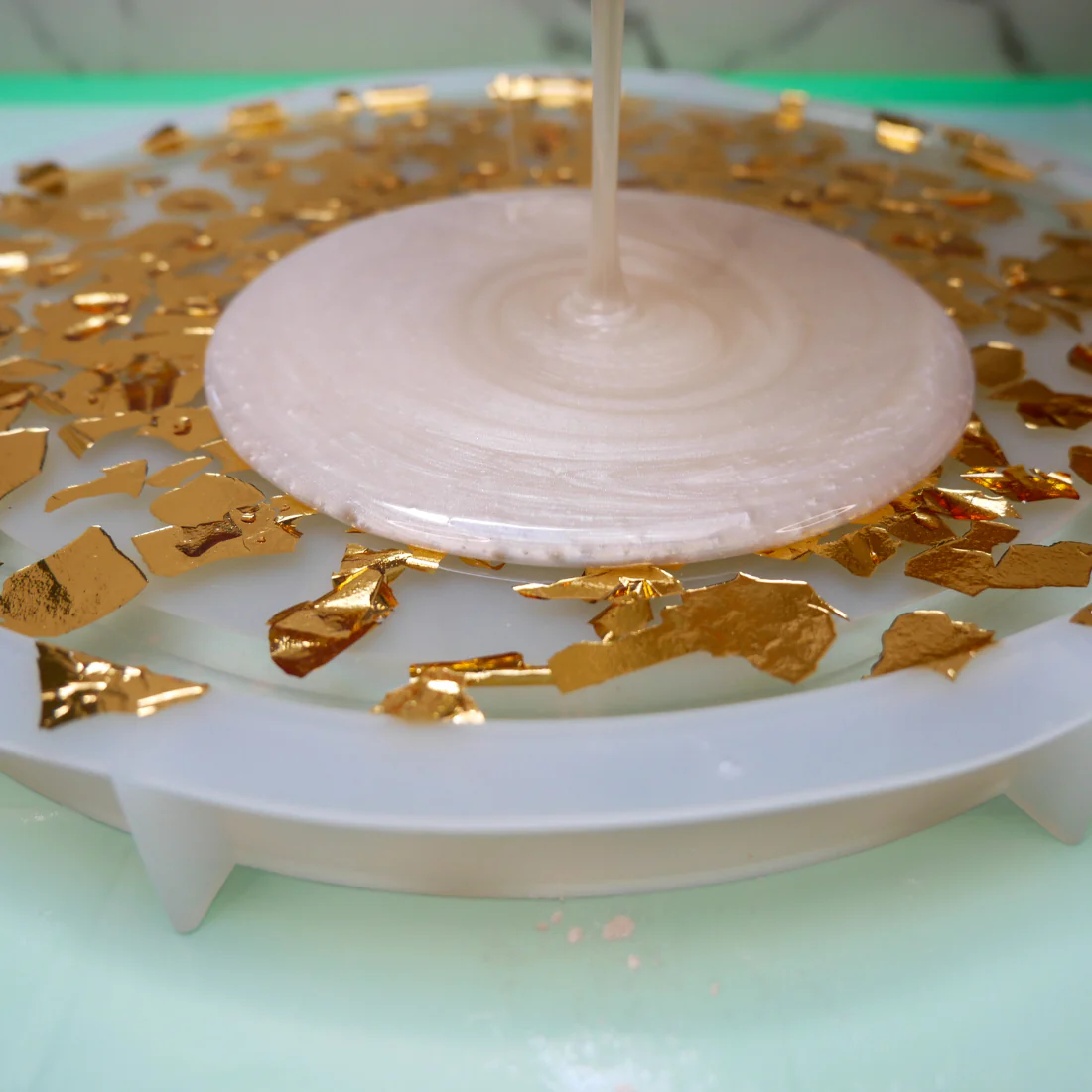 Gold Leaf Resin Tray Kit - Image 7