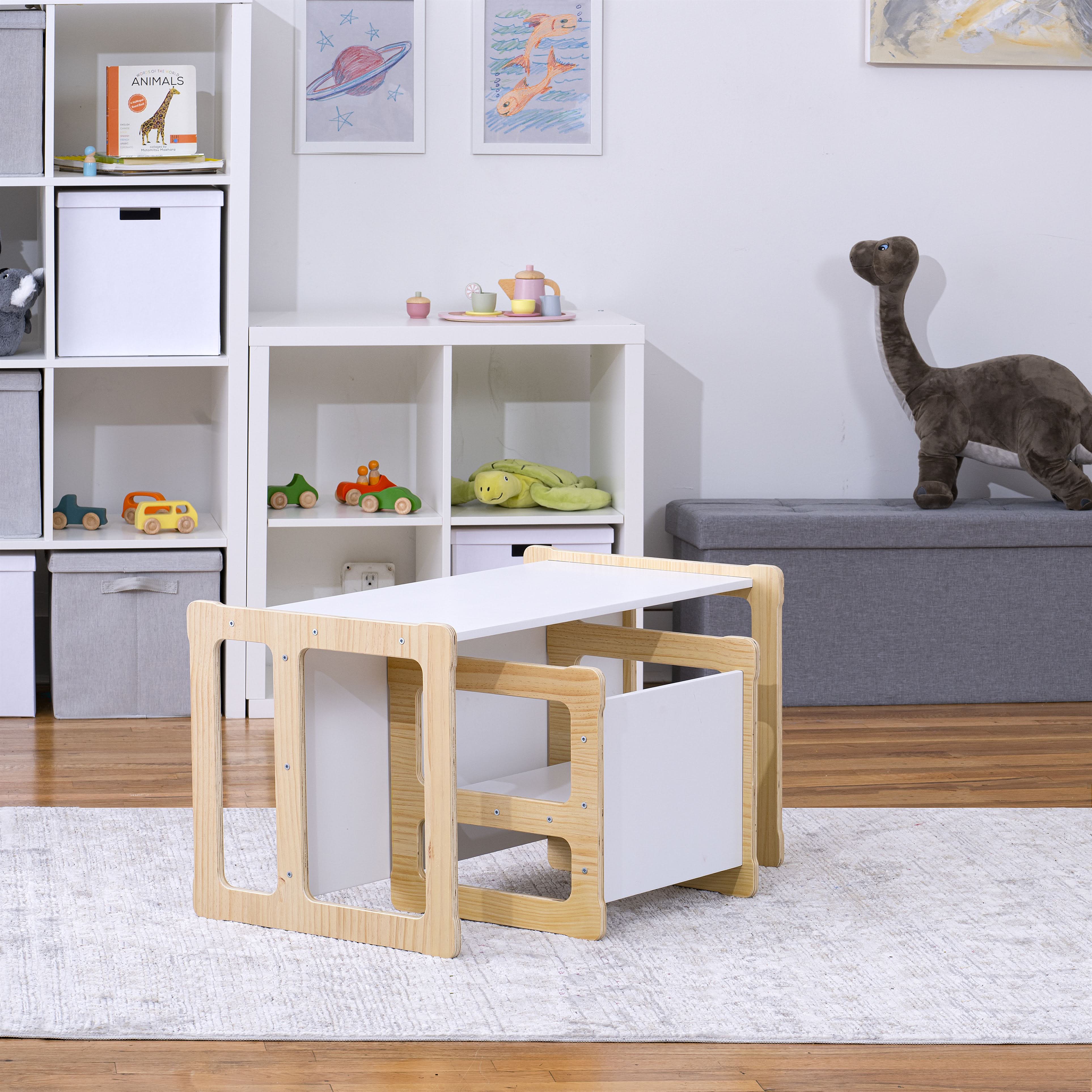 Hanover Weaning Table & Chair Set for Toddlers | Montessori-Style Wood Furniture - Image 11
