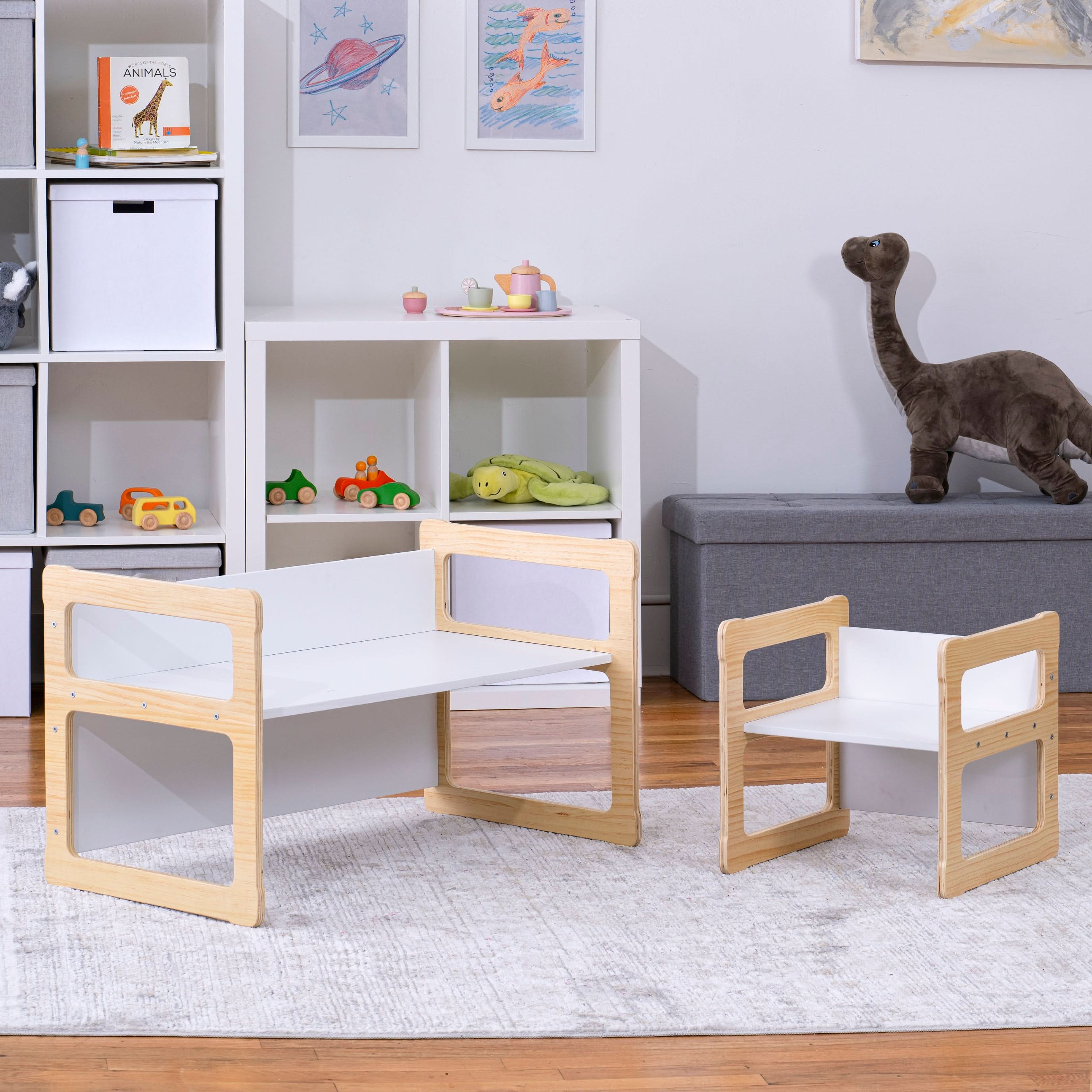Hanover Weaning Table & Chair Set for Toddlers | Montessori-Style Wood Furniture - Image 15
