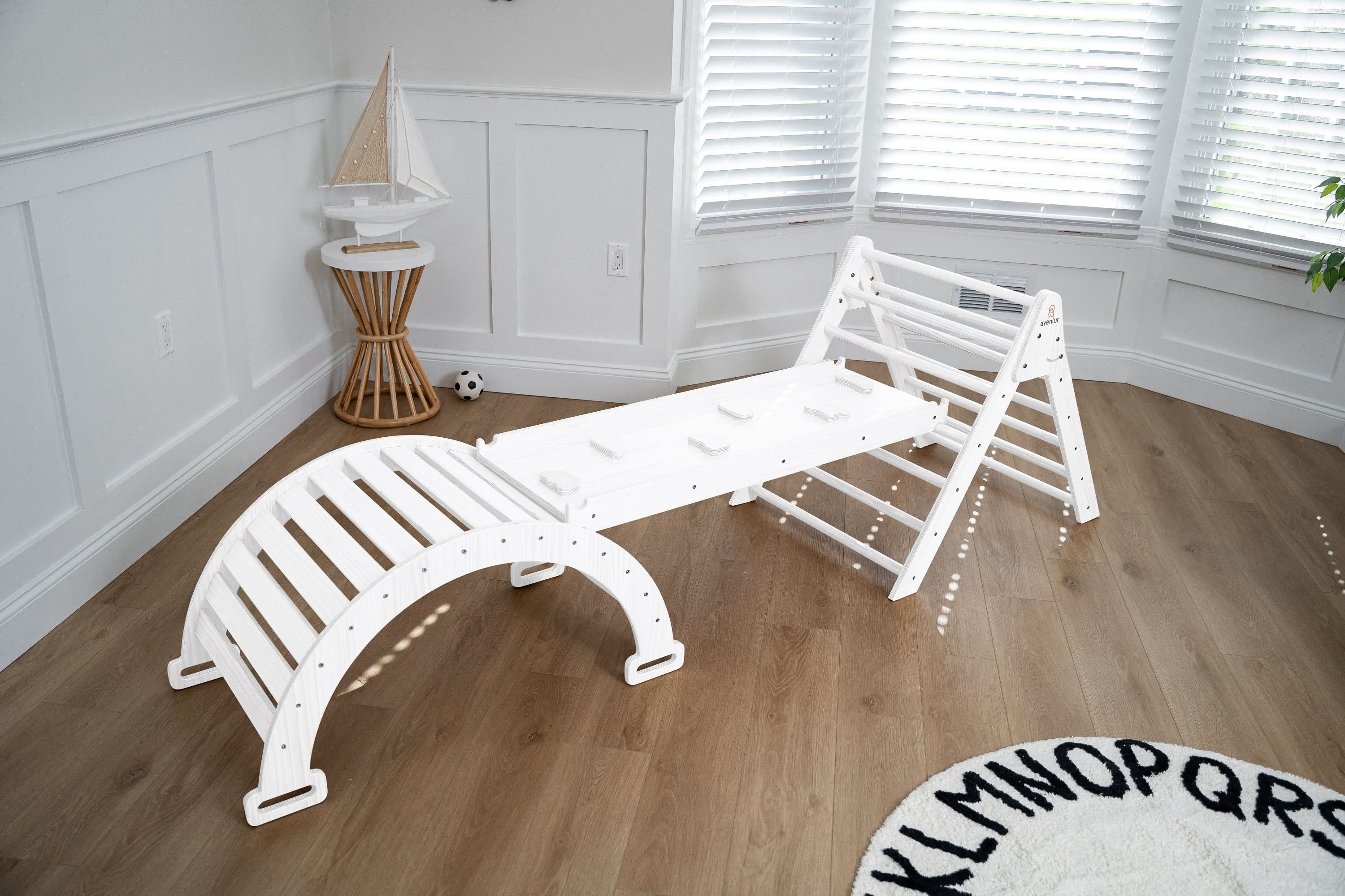 Hazel - Pikler Triangle Ladder & Rocker Set - Image 33