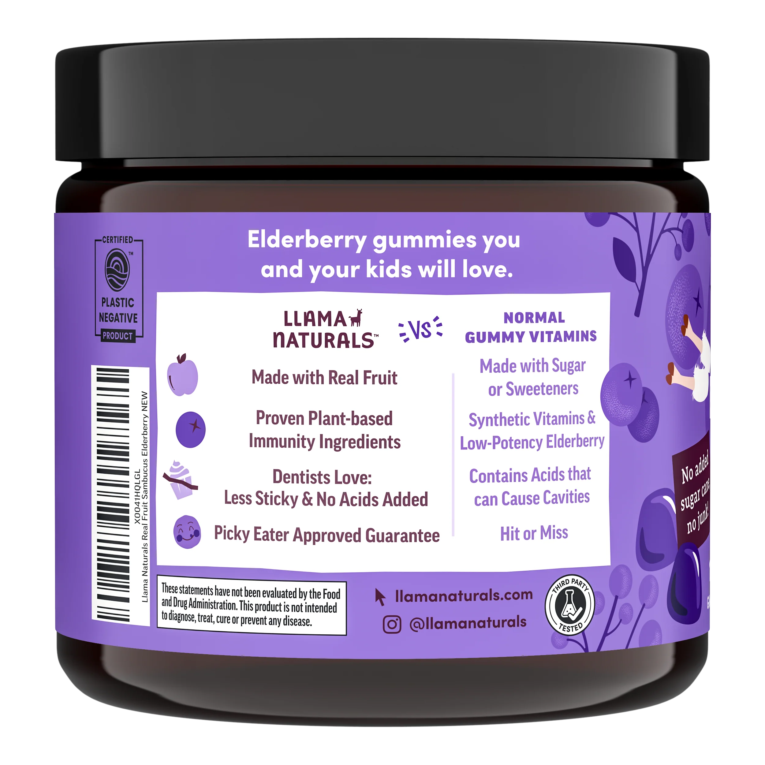 Kids Elderberry Immunity Gummies (120 ct) - Image 4