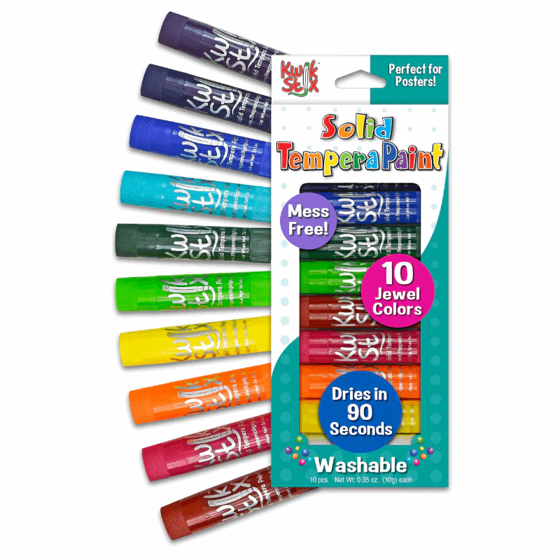 Kwik Stix Paint Sticks, Set of 10 Jewel Tones - Image 9