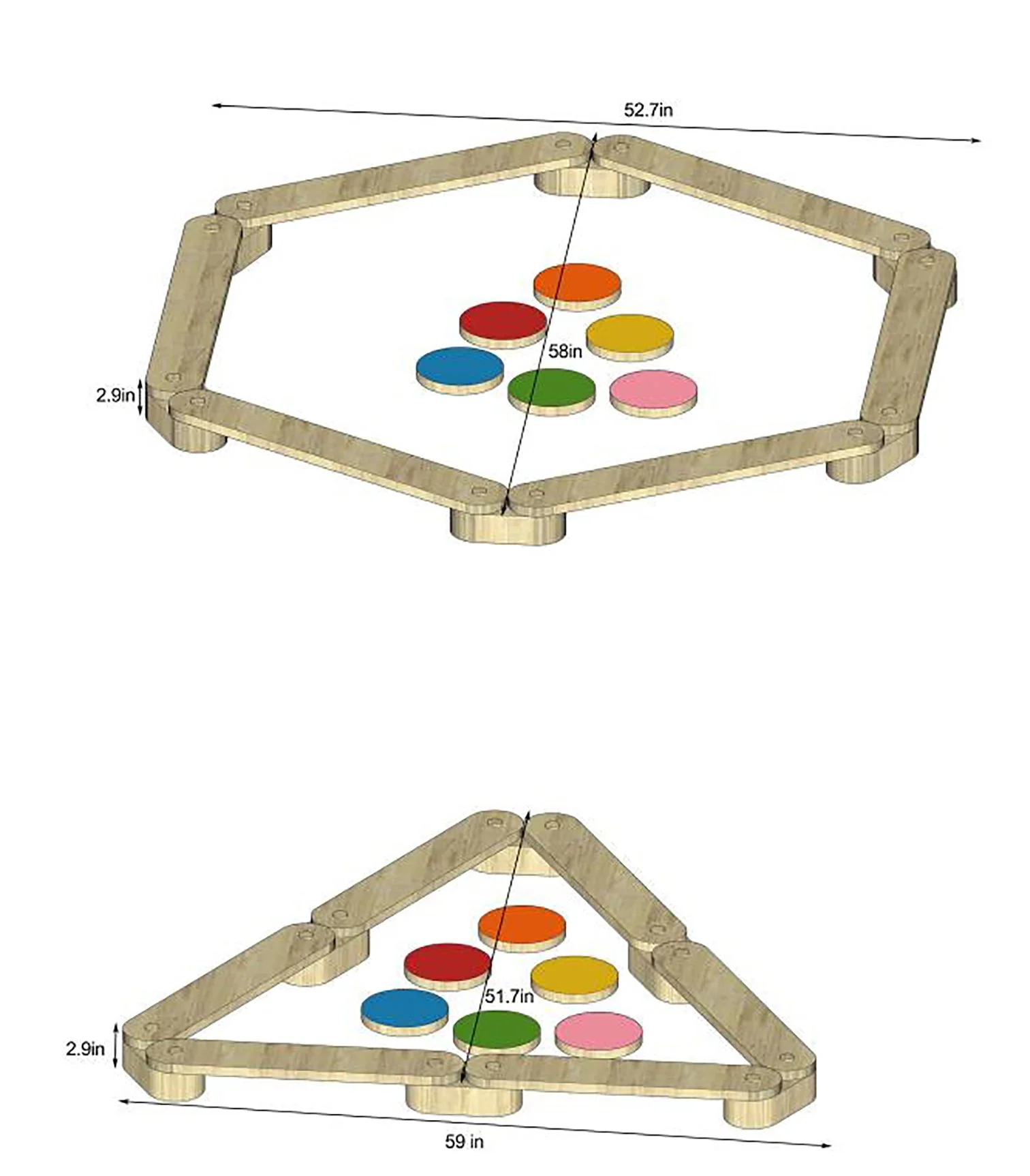 Majesty - Balance Beam Stepping Stones - Image 9