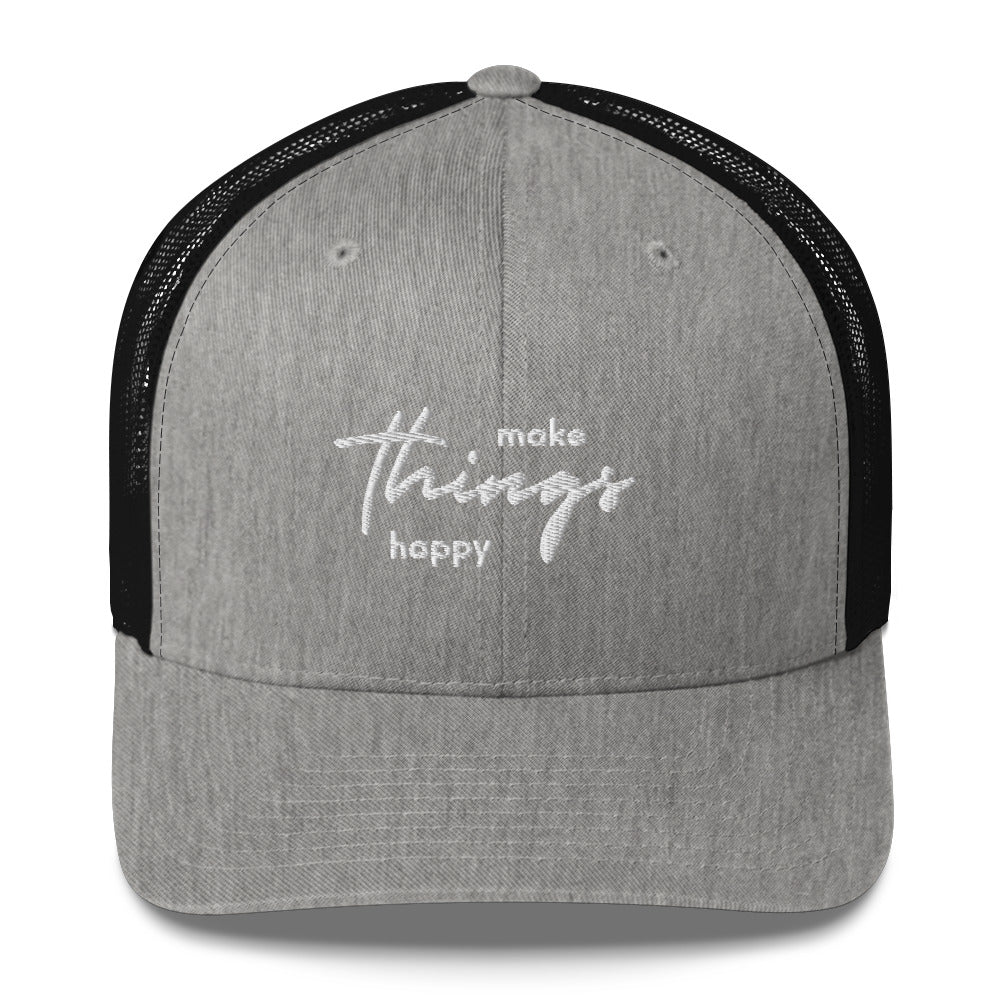 Make Things Happy - Autism Trucker Cap - Image 7