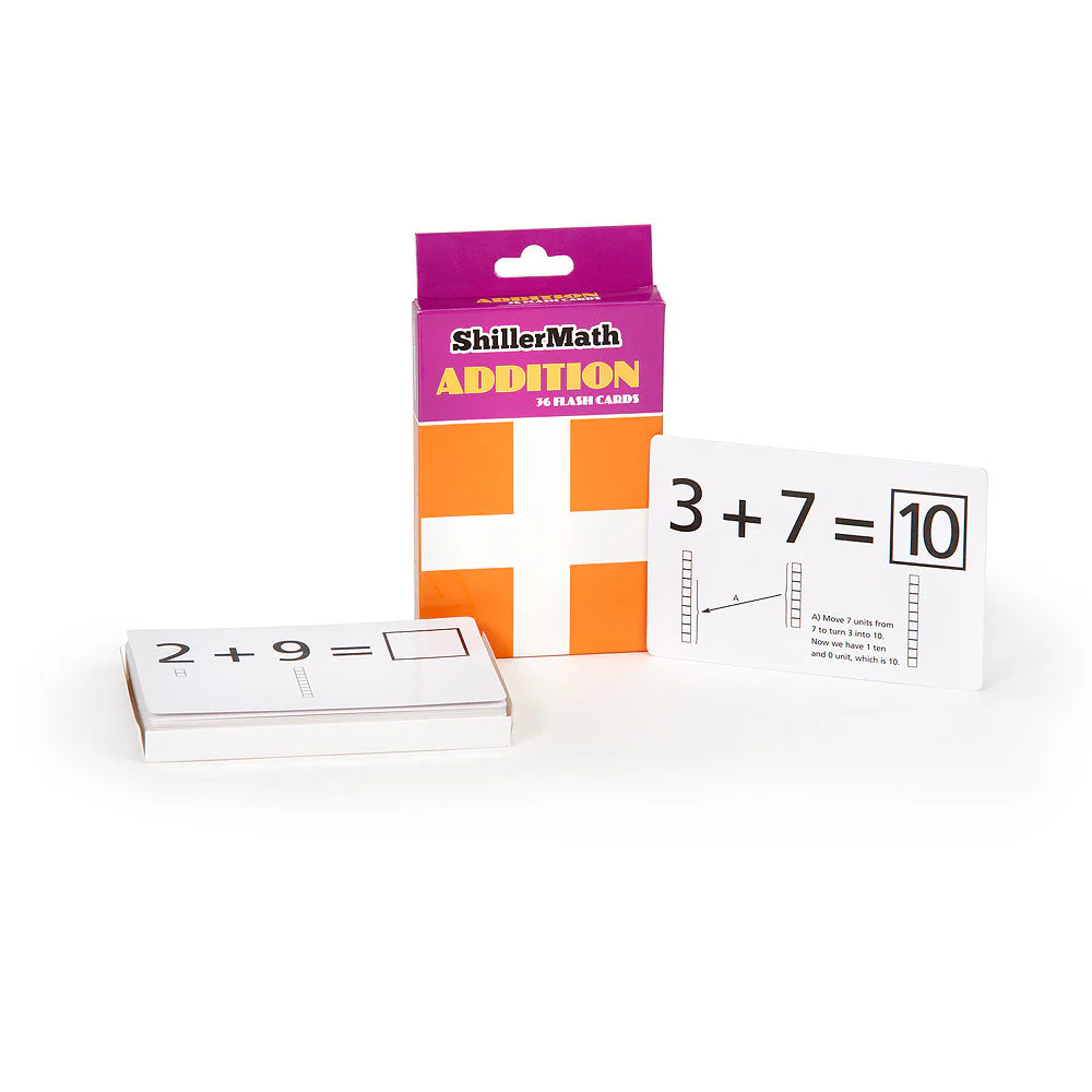 Math Flashcard 4-Pack - Basic Addition, Subtraction, Multiplication, and Division - Image 2