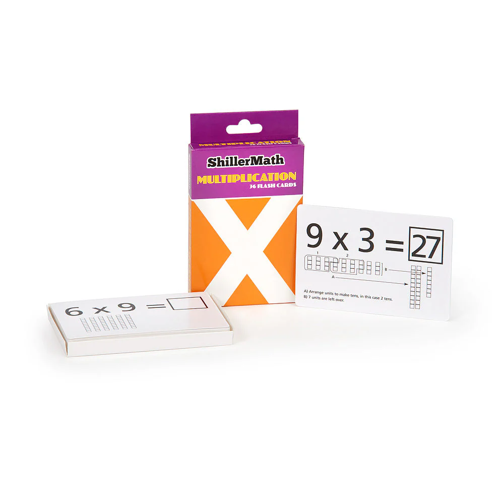 Math Flashcard 4-Pack - Basic Addition, Subtraction, Multiplication, and Division - Image 4