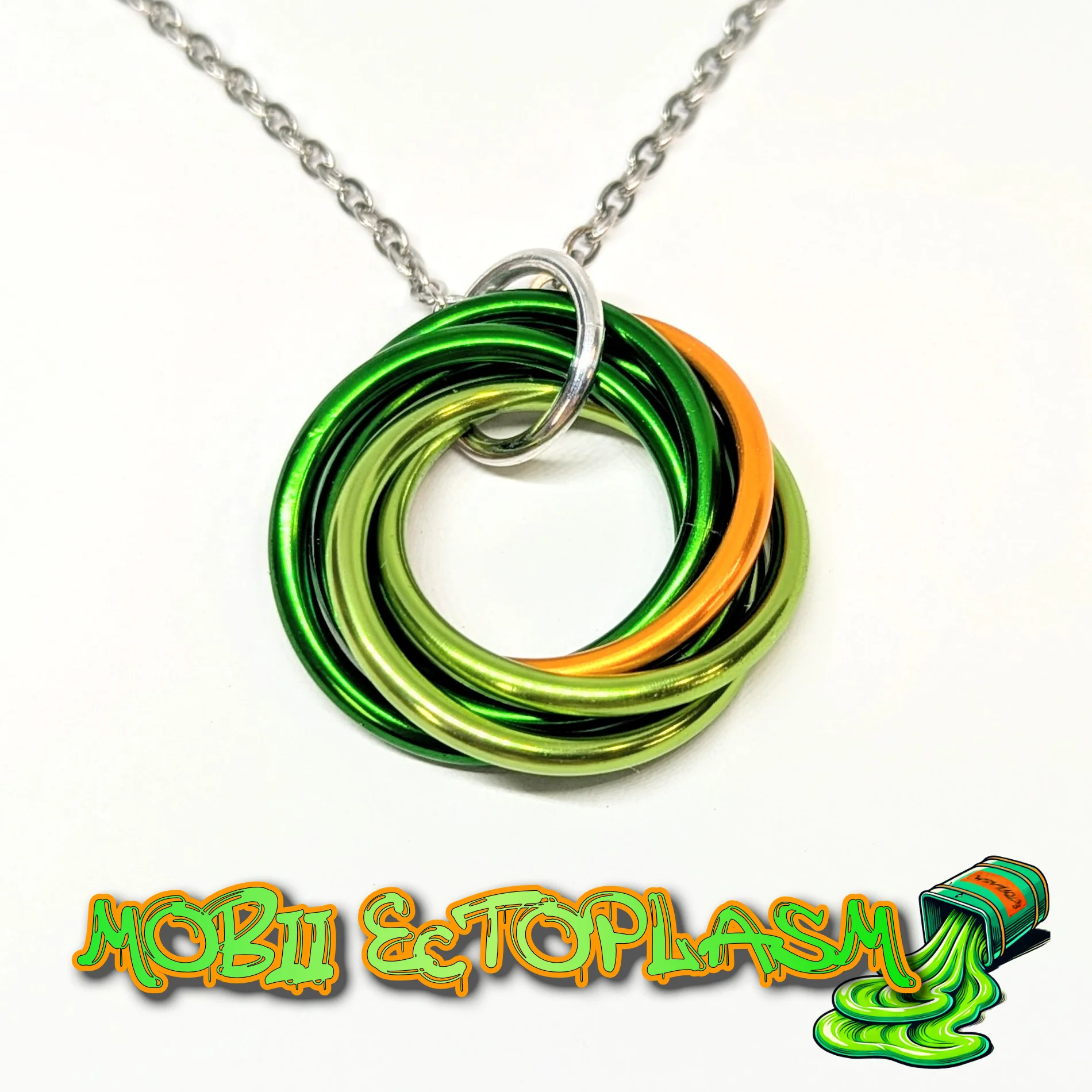 Möbii® Halloween Jewelry: Stylish Discreet Fidget Fashion Wear: Necklaces, Earrings, Keychains - Image 10