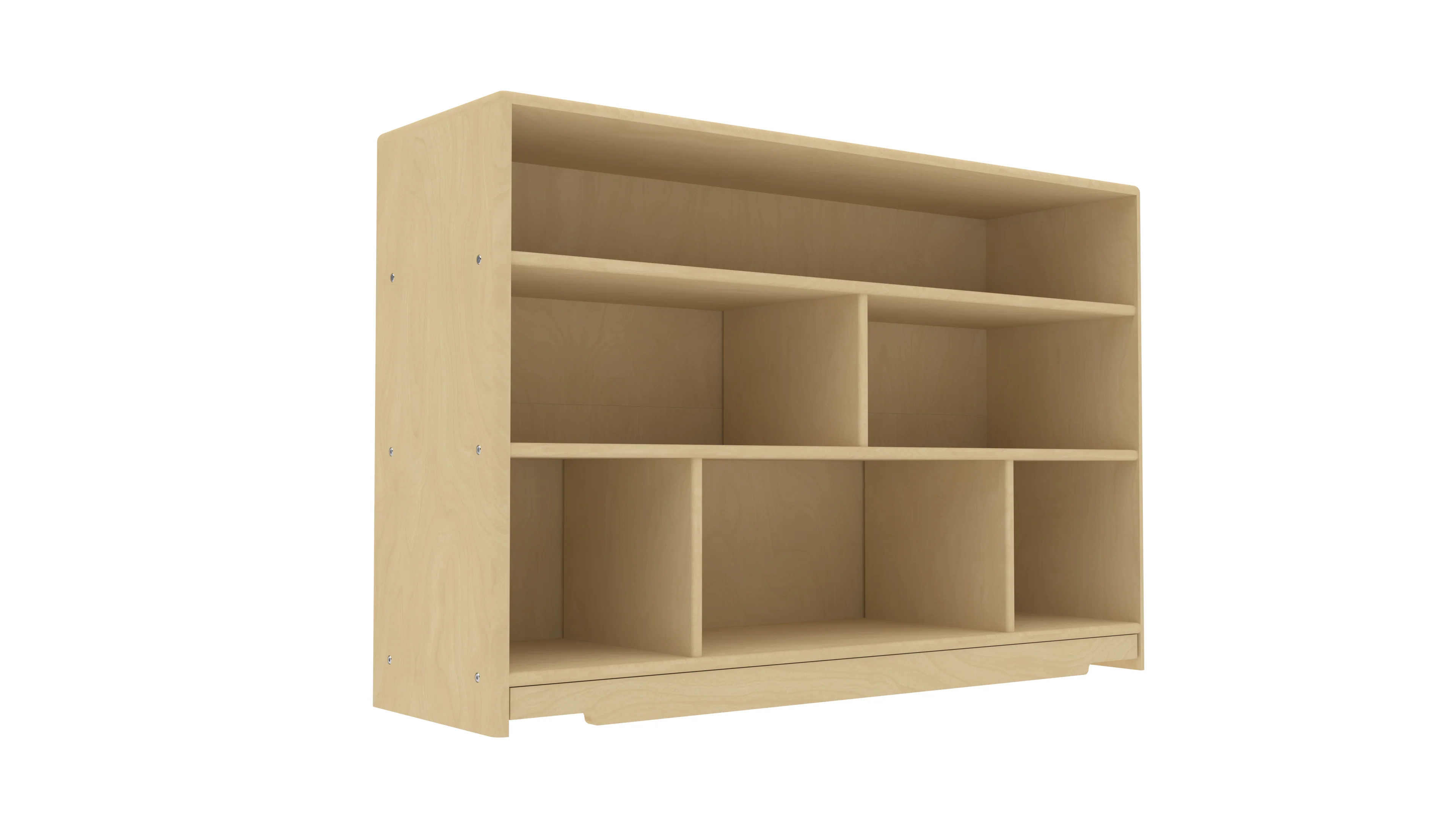 Montessori Classroom Shelf - 4' x 32" - Closed Back - Image 7