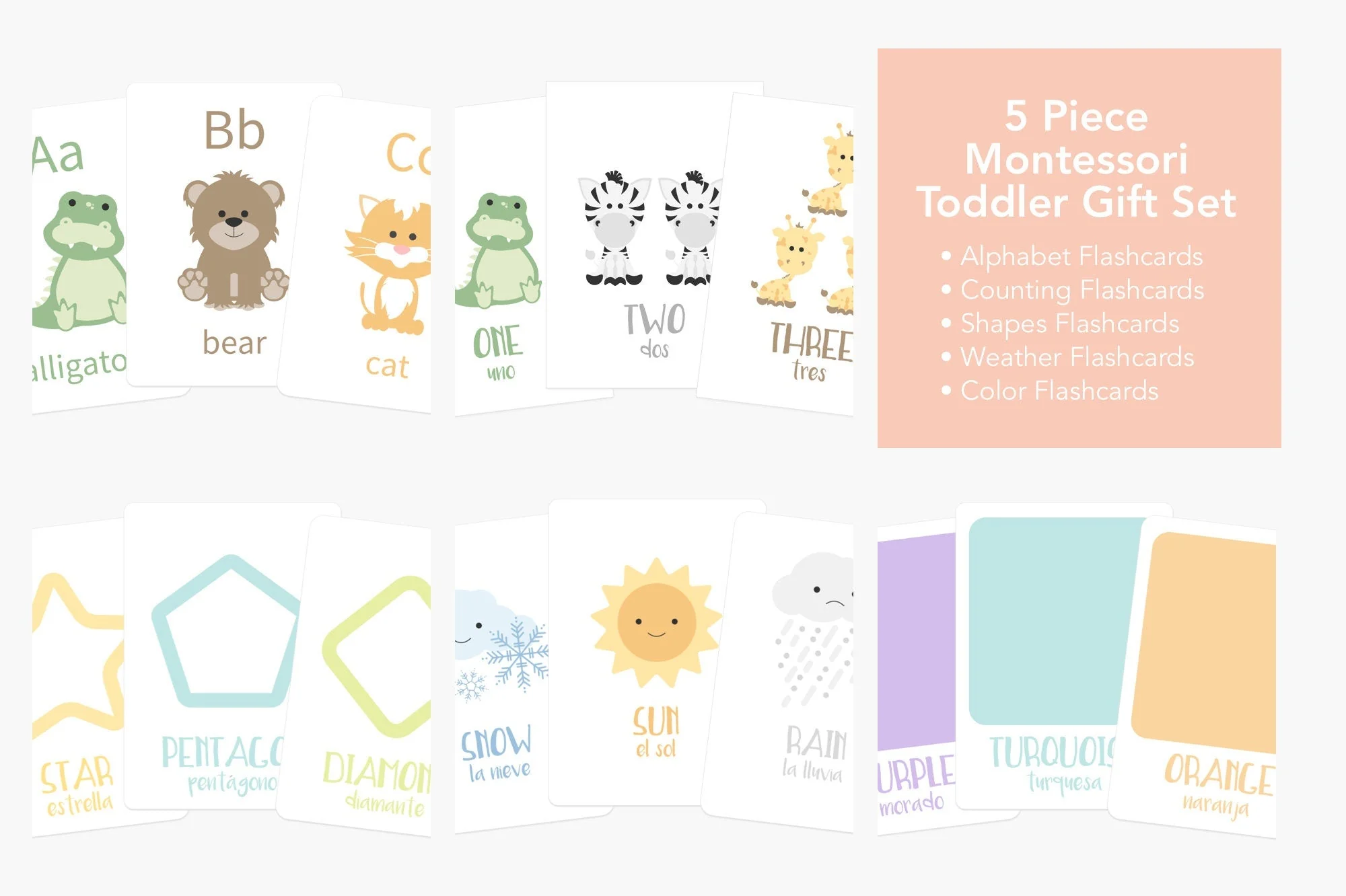 Montessori Flashcards Basics Bundle - Image 2