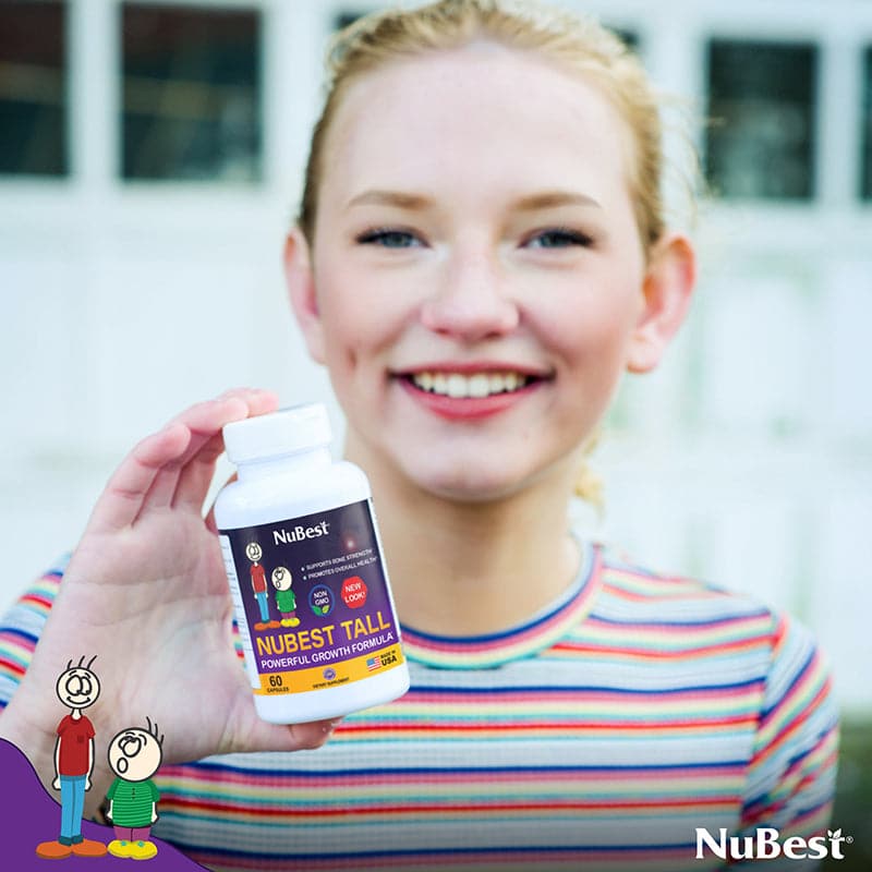 NuBest Tall, Powerful Growth for Kids & Teens (5+), Non-Milk Drinkers, 60 Capsules - Image 11