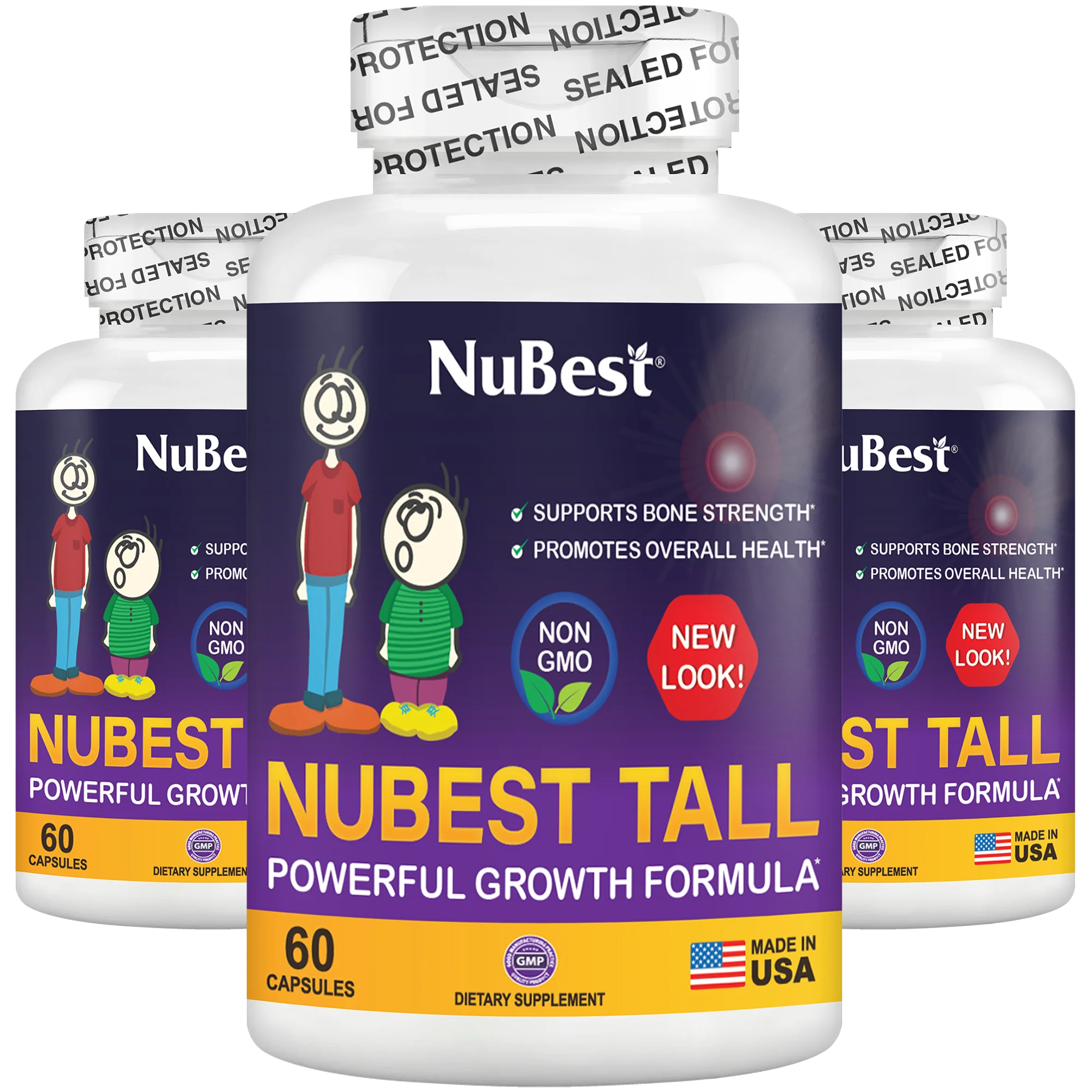 NuBest Tall, Powerful Growth for Kids & Teens (5+), Non-Milk Drinkers, 60 Capsules - Image 15