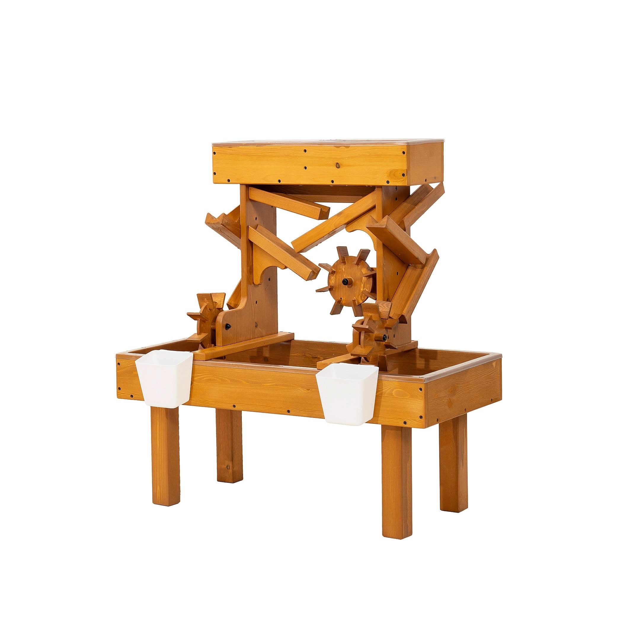 Outdoor Wooden Water Table for Toddlers | Kids’ Sensory Play Station - Image 11