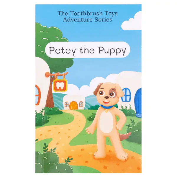 Petey the Puppy Children's Dental Storybook by Toothbrush Toys - Image 2