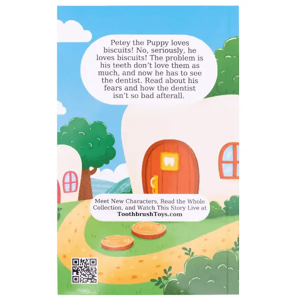 Petey the Puppy Children's Dental Storybook by Toothbrush Toys - Image 3