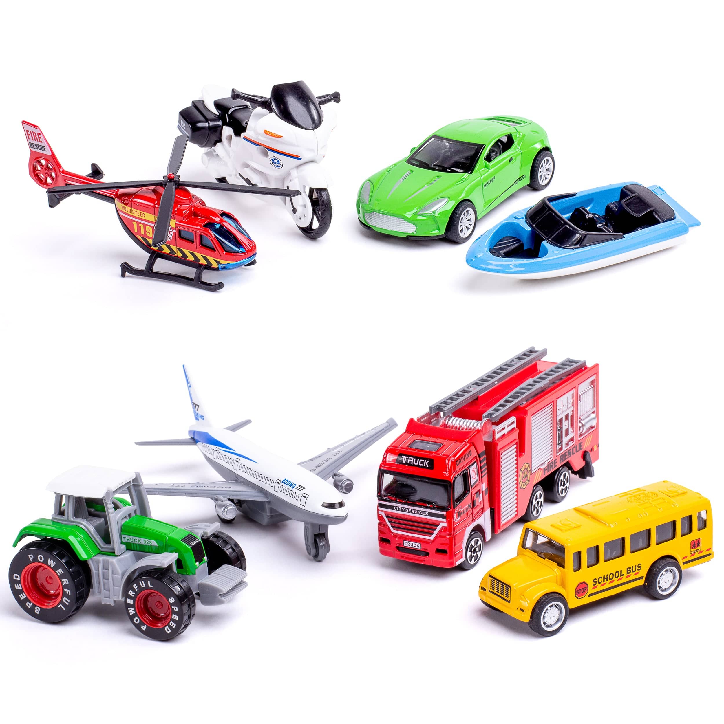 Play Builder Vehicles with Learn & Play Mat - Image 4
